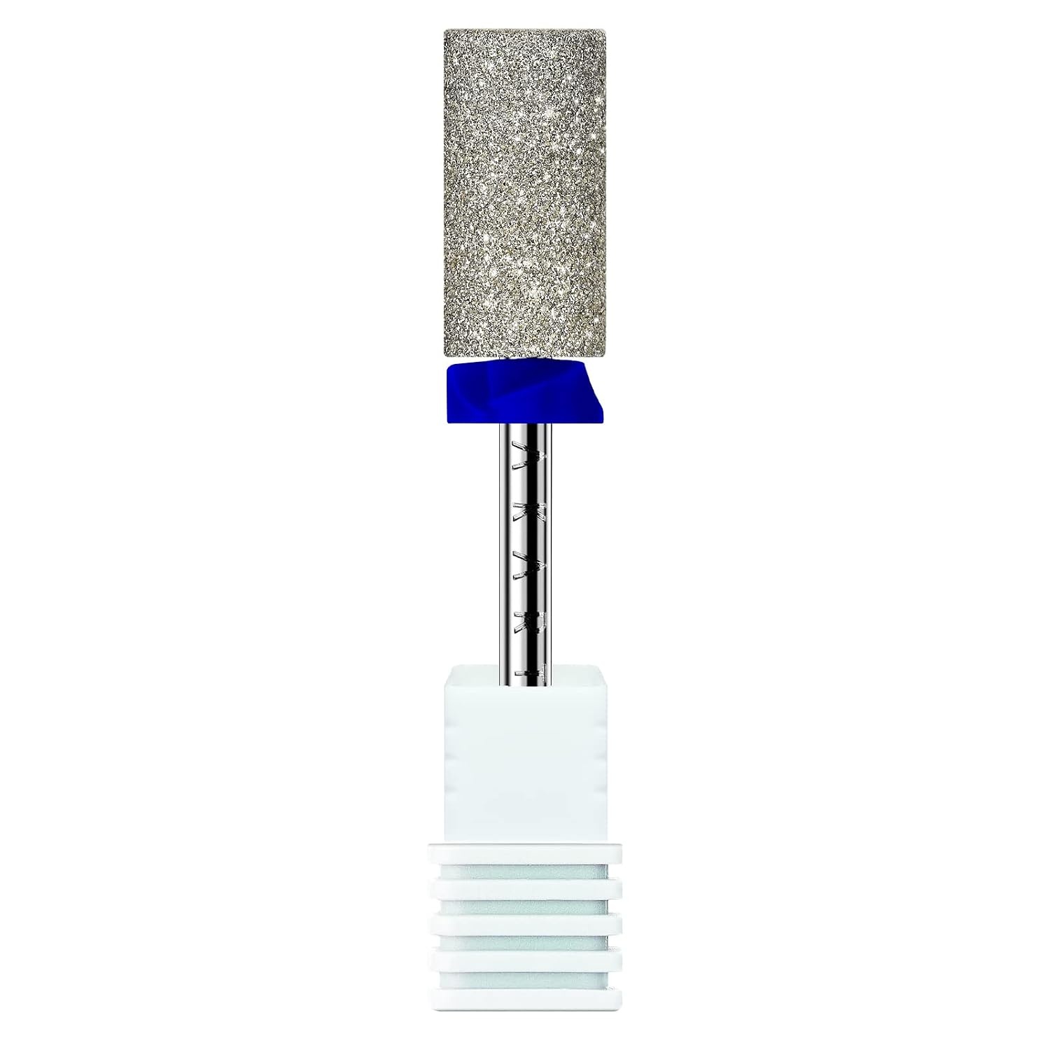 image:imageMakartt Flame Cuticle Nail Drill Bit 332 Shank Tungsten Carbide Bit for Nail Drill Machine Professional Shape Bit for Cuticle Cleaning Smooth Gel NailsSidewall Dead Skin amp Nail Prep SilverDiamond Barrel BitM