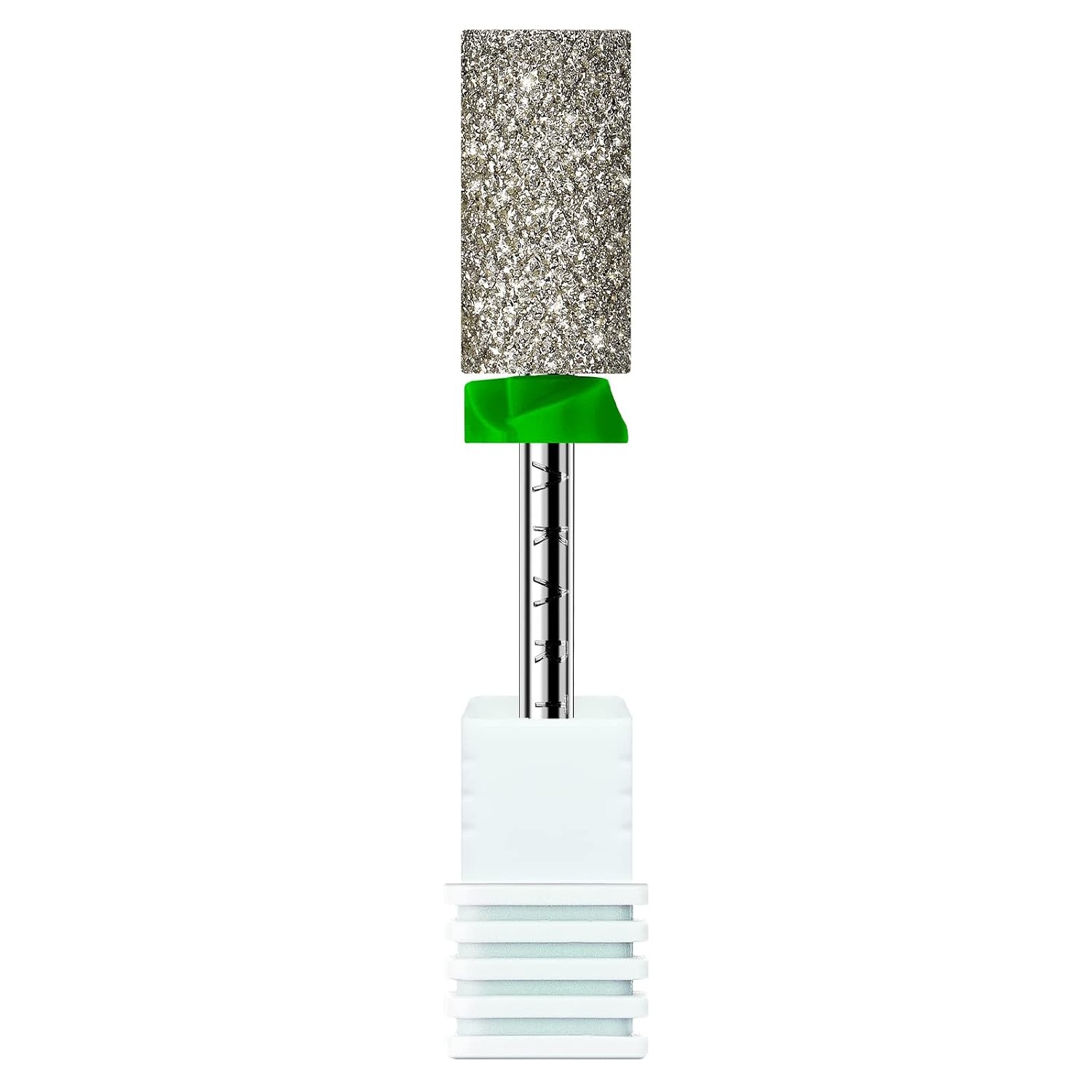 image:imageMakartt Flame Cuticle Nail Drill Bit 332 Shank Tungsten Carbide Bit for Nail Drill Machine Professional Shape Bit for Cuticle Cleaning Smooth Gel NailsSidewall Dead Skin amp Nail Prep SilverDiamond Barrel BitC