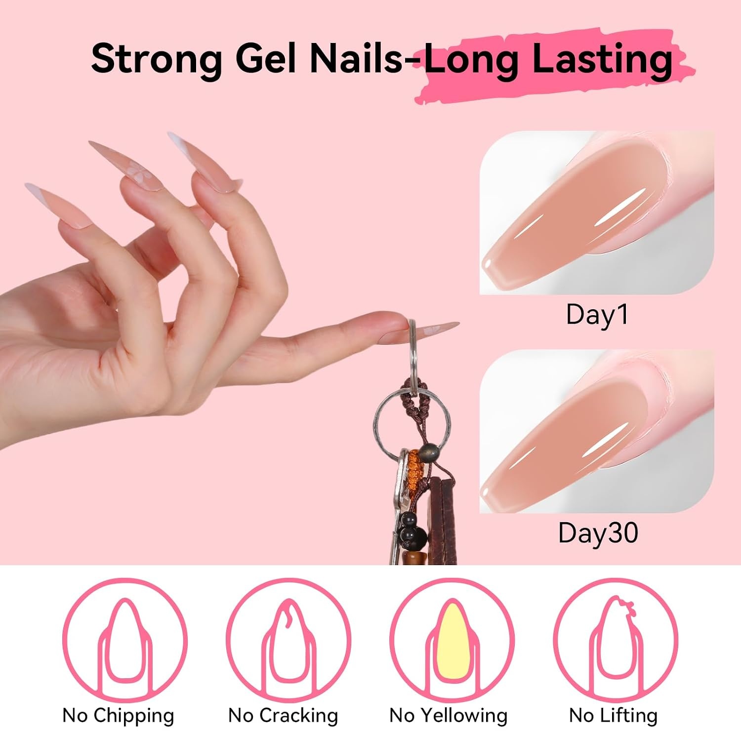 image:imageMakartt HemaFree Poly Nail Gel Light Pink50ML Builder for Extension Strengthener Hard Gels for Nails Beauty Gift Trendy Manicure Design Salon DIY at HomeSiesta