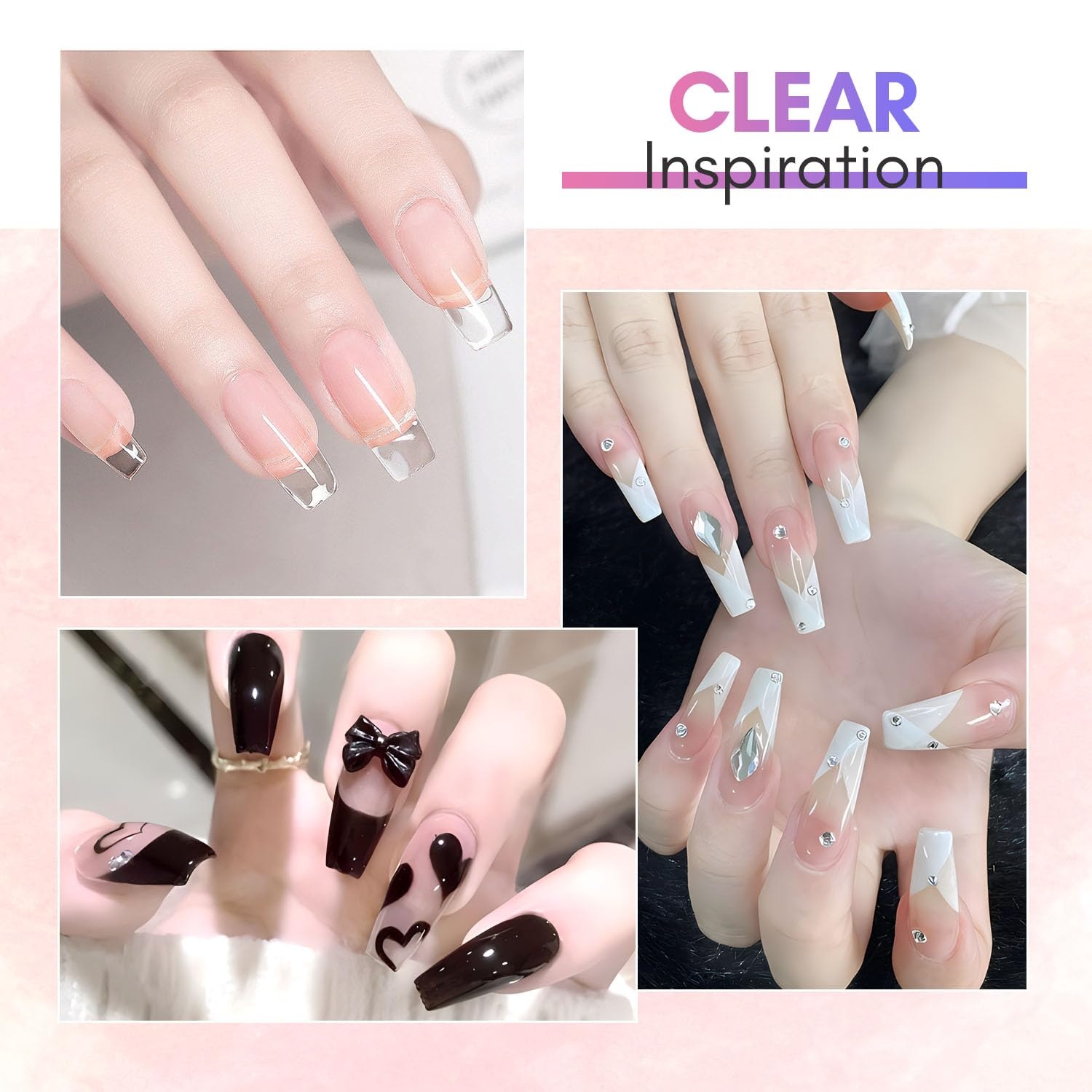 image:imageMakartt HemaFree Poly Nail Gel Light Pink50ML Builder for Extension Strengthener Hard Gels for Nails Beauty Gift Trendy Manicure Design Salon DIY at HomeClear