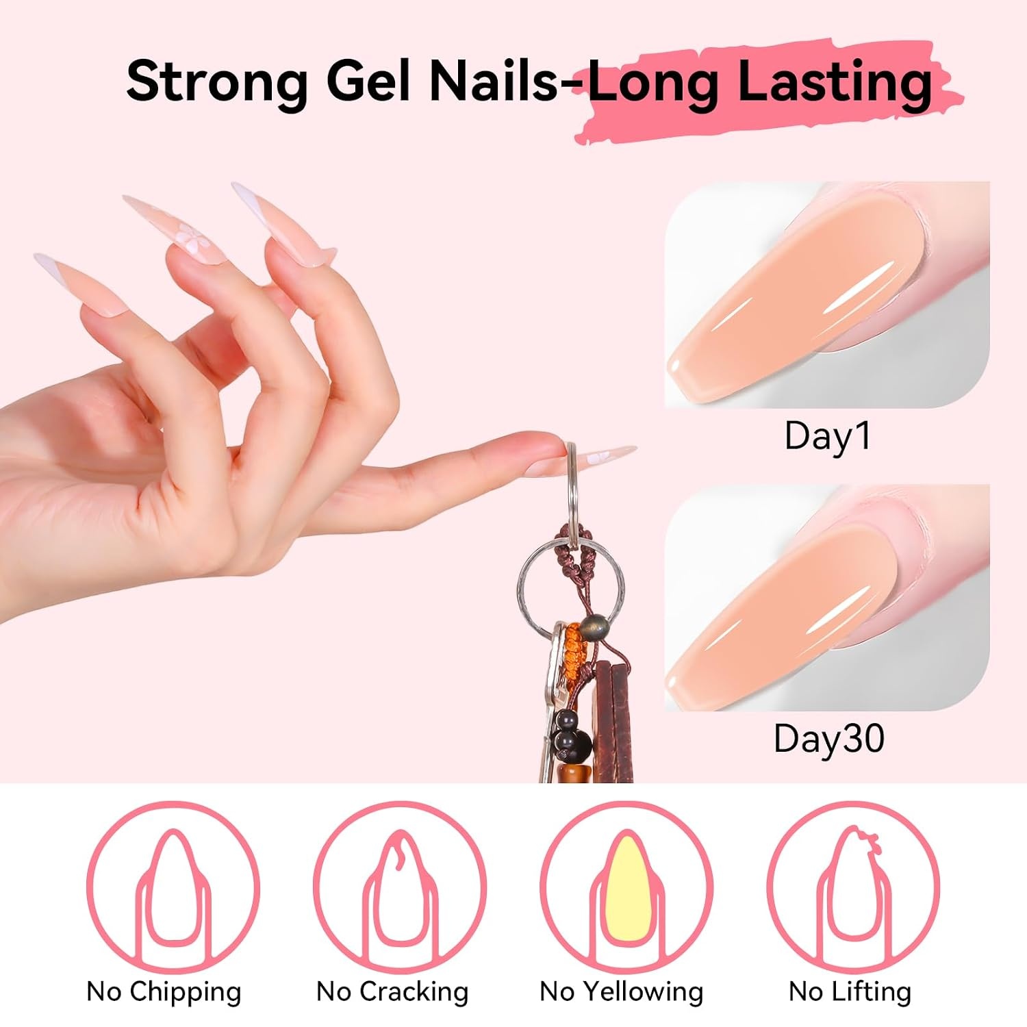 image:imageMakartt HemaFree Poly Nail Gel Light Pink50ML Builder for Extension Strengthener Hard Gels for Nails Beauty Gift Trendy Manicure Design Salon DIY at HomeFrench Press