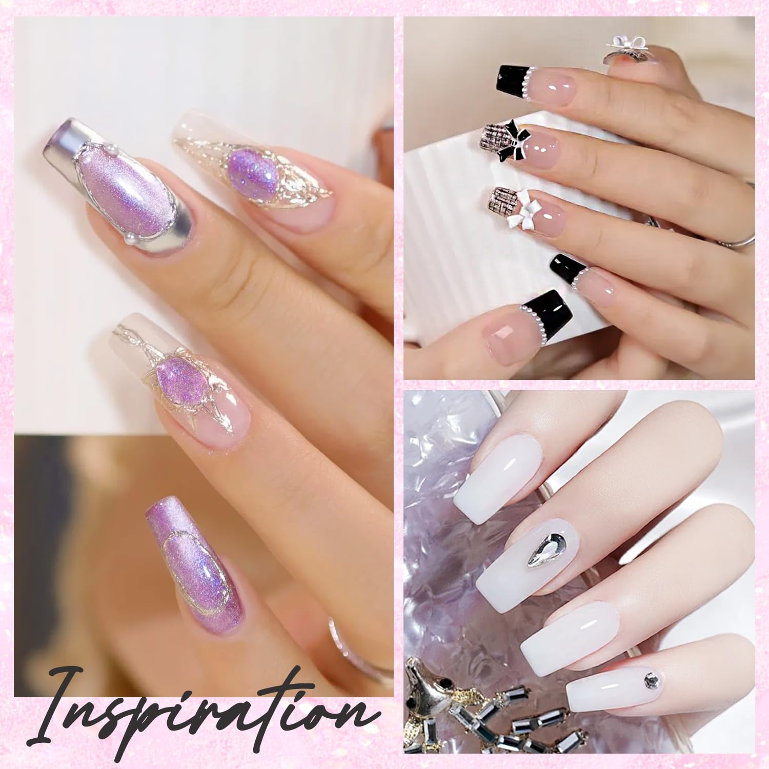 image:imageMakartt HemaFree Poly Nail Gel Light Pink50ML Builder for Extension Strengthener Hard Gels for Nails Beauty Gift Trendy Manicure Design Salon DIY at HomeMilky White