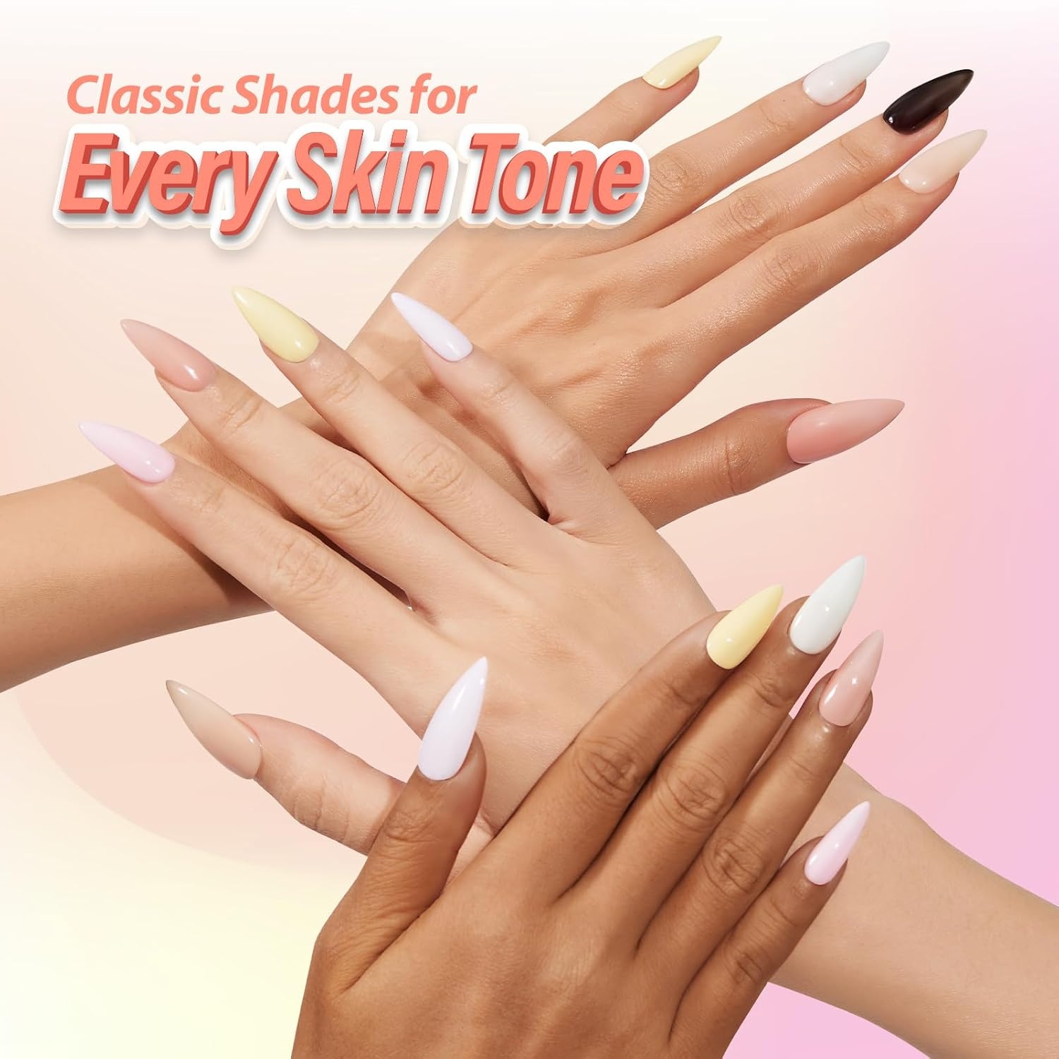 image:imageMakartt Jelly Bright Nude Gel Nail Polish 15ML HemaFree Neutral Nude Nail Polish Sheer Translucent Effect Soak Off UV LED Nail Art Manicure DIY Home Salon Gift for WomenHemafree Porcelain Calm