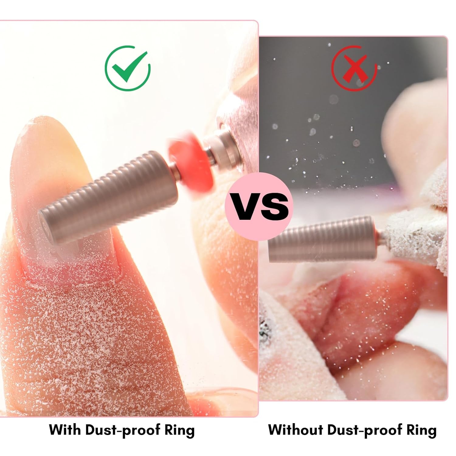 image:imageMakartt Nail Drill Bits10Pcs Dimond Sanding Bit Sets for Nail Drill EFileUpgraded Cuticle Cleaner Nail Bit Kit Tool Bits for Acrylic Nail Art Tools Nails Manicure Nail PrepNail Salon Home DIY Use1 Piece 5 in 1 Nail Bit For Fast Removing Gel