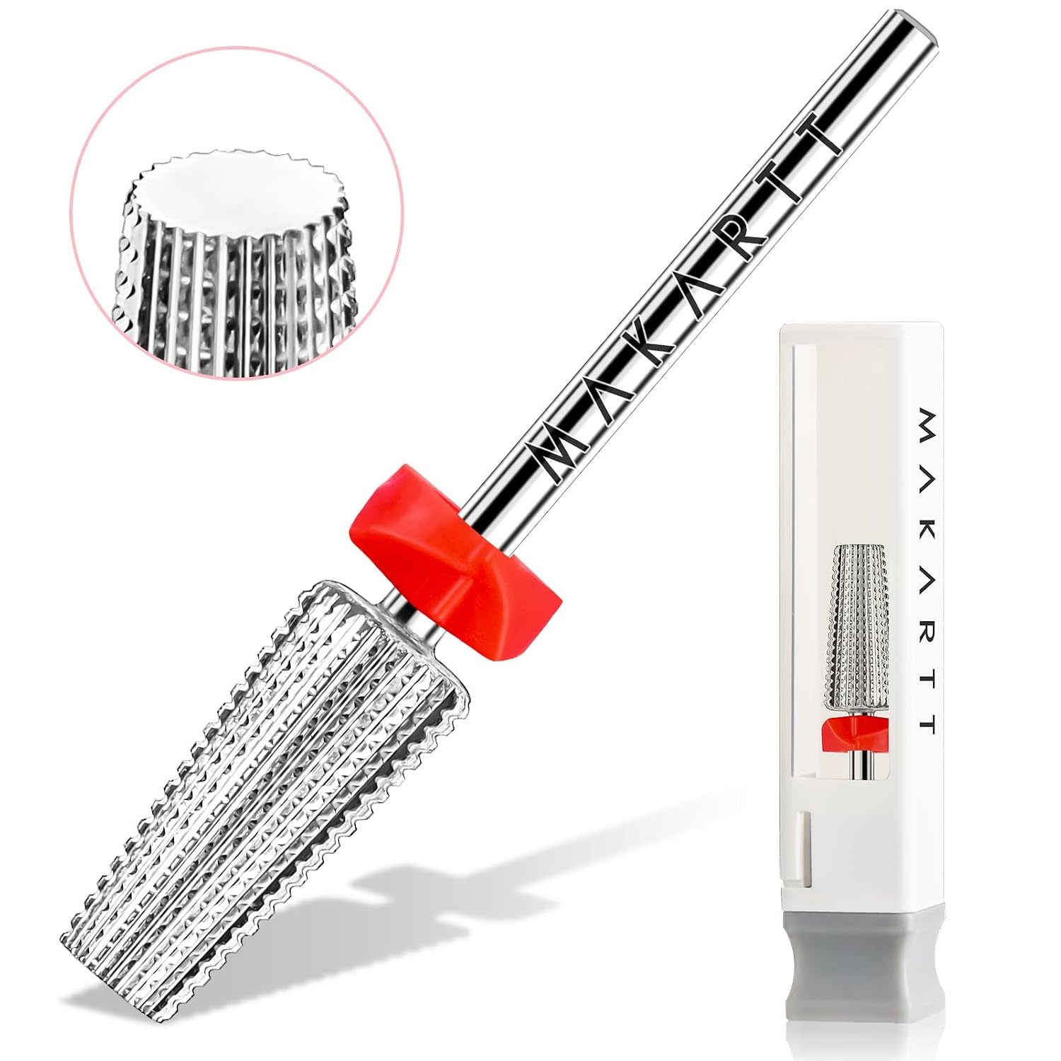 image:imageMakartt Nail Drill Bits10Pcs Dimond Sanding Bit Sets for Nail Drill EFileUpgraded Cuticle Cleaner Nail Bit Kit Tool Bits for Acrylic Nail Art Tools Nails Manicure Nail PrepNail Salon Home DIY Use1 Piece 5 in 1 Nail Bit For Fast Removing Gel