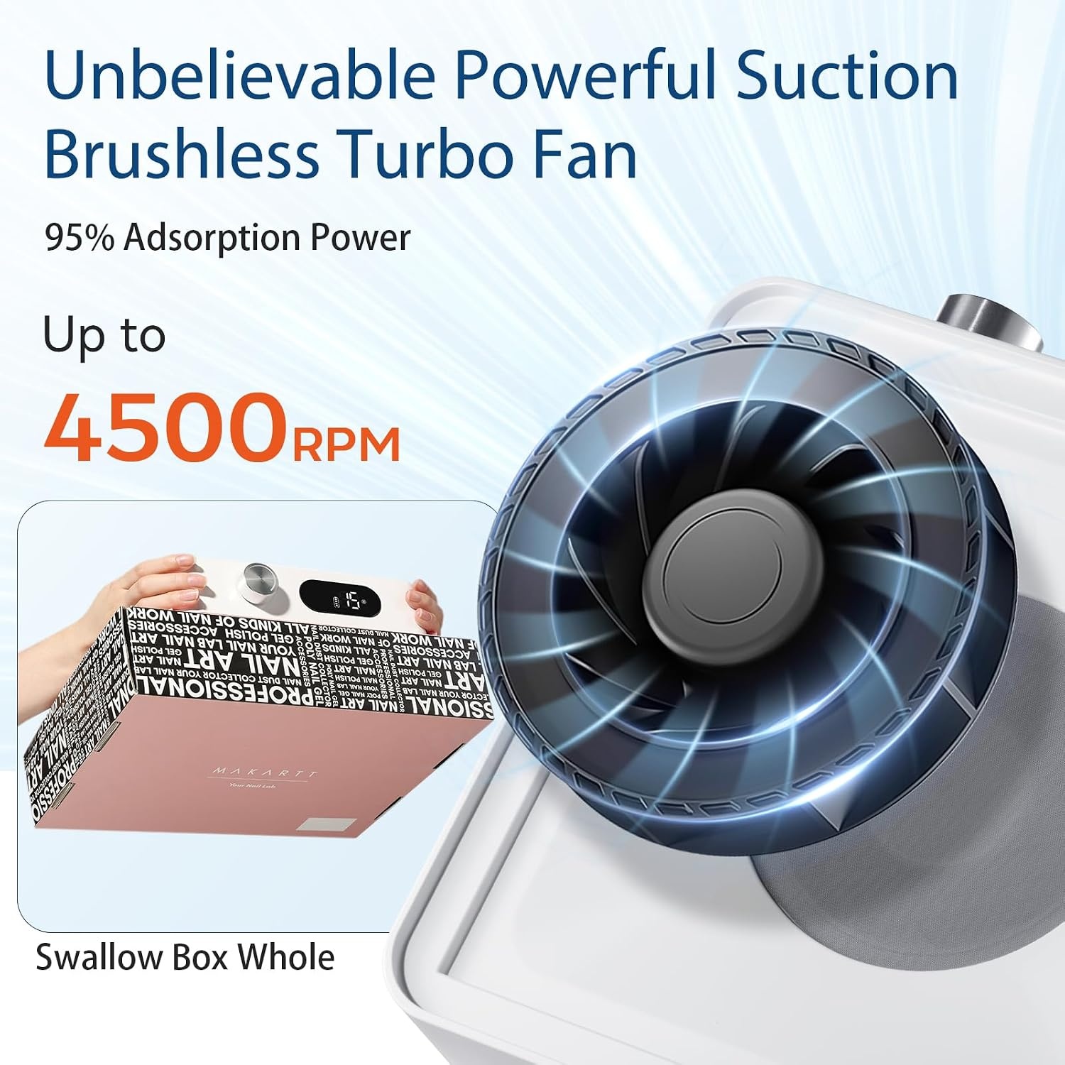 image:imageMakartt Nail Dust Collector Filter G4 HighEfficiency Reusable Nail Dust Extractor Replacement Filter Compatible with Sylvie Plugin amp Sylvee Rechargeable Nail Dust Collector 2PackRechargeable Nail Dust Collectordaccal