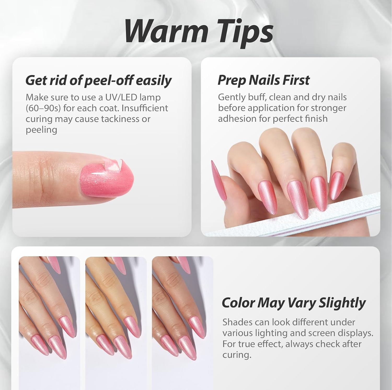 image:imageMakartt Pearl Gel Nail Polish Set 15ml One NDone 6 Colors Shimmer Mermaid Glitter UV Gel Polish Soak Off HighGloss SalonGrade Nail Art Manicure DIY Salon Home Nebula SpectrumSpring in Bergen
