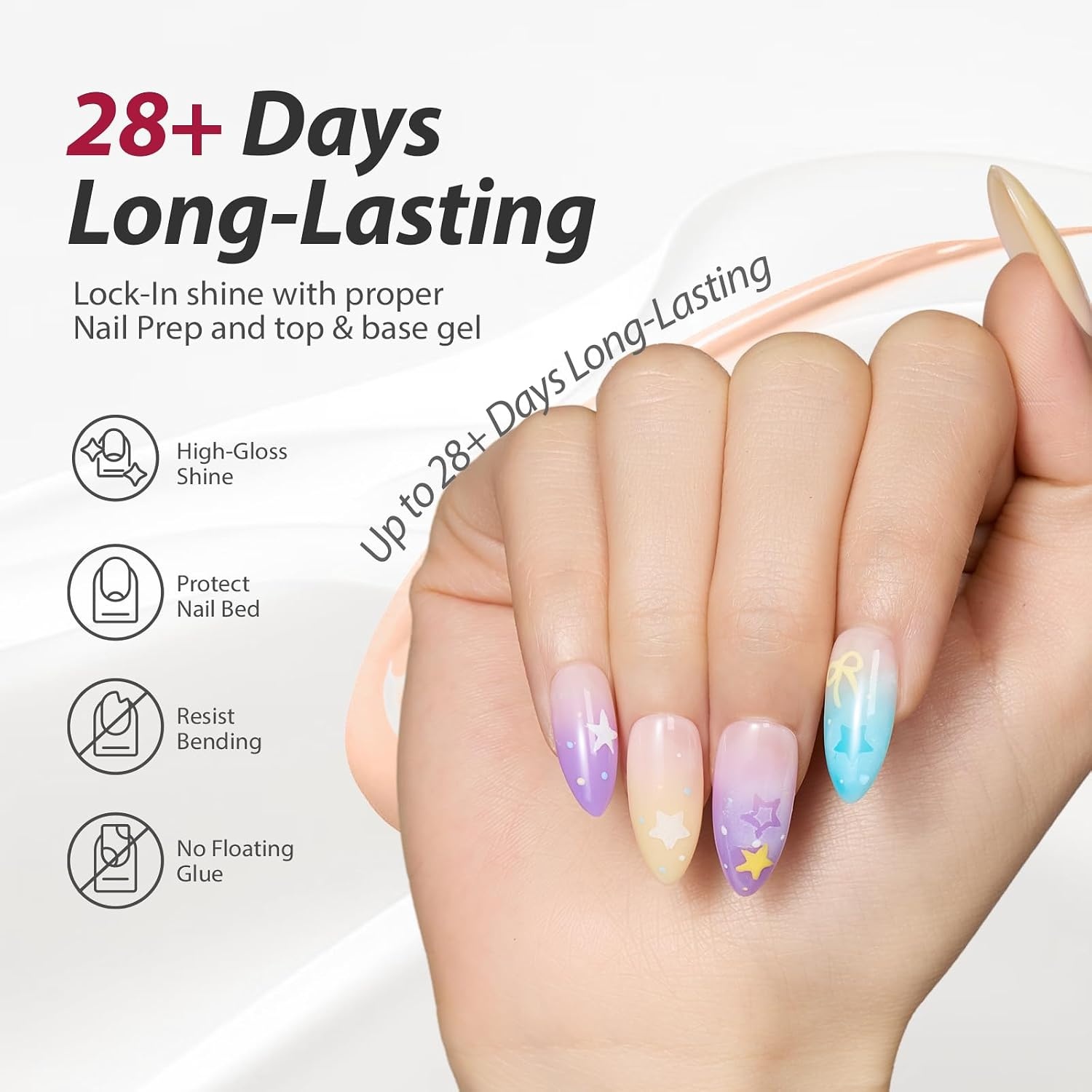 image:imageMakartt Pearl Gel Nail Polish Set 15ml One NDone 6 Colors Shimmer Mermaid Glitter UV Gel Polish Soak Off HighGloss SalonGrade Nail Art Manicure DIY Salon Home Nebula SpectrumSummer Spritz