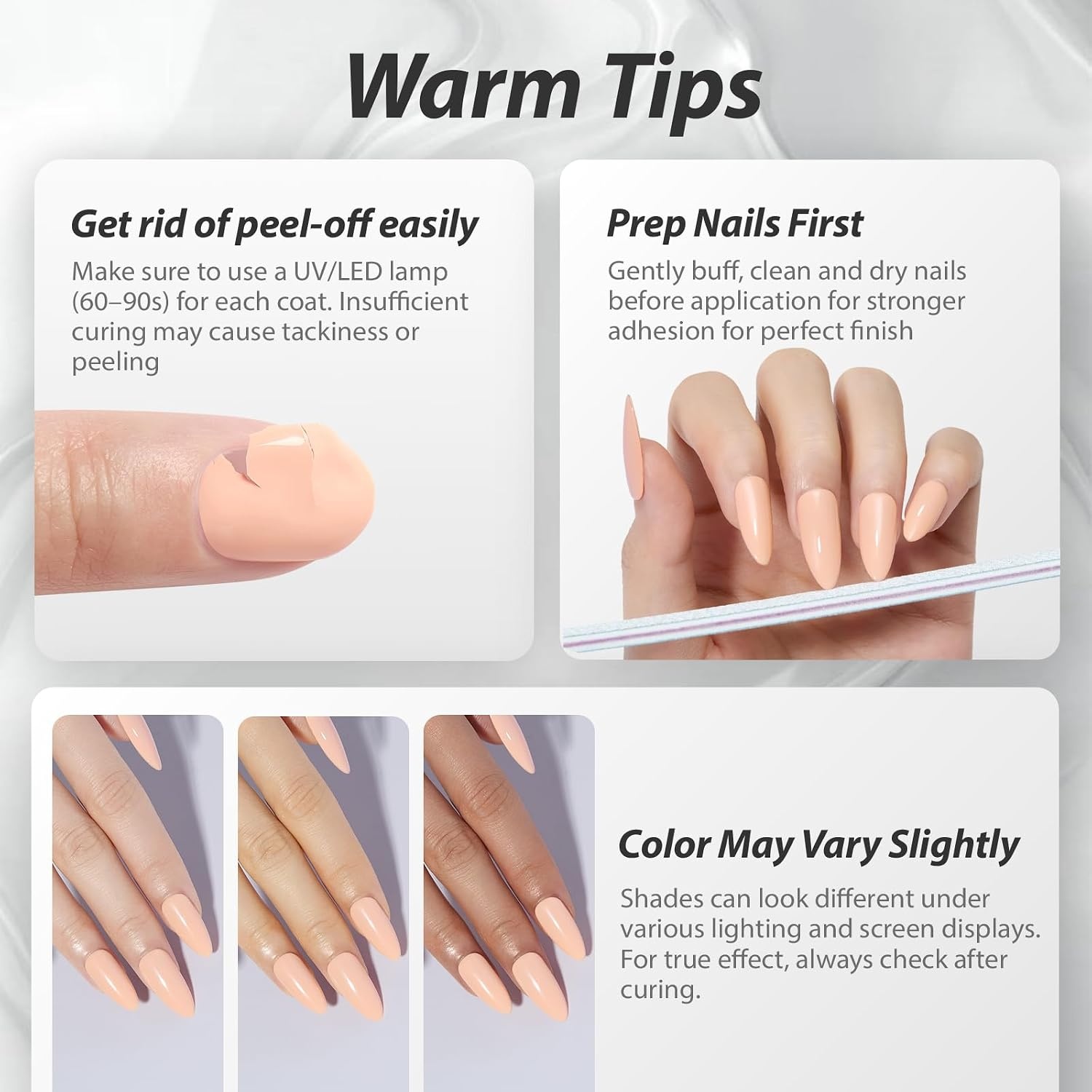 image:imageMakartt Pearl Gel Nail Polish Set 15ml One NDone 6 Colors Shimmer Mermaid Glitter UV Gel Polish Soak Off HighGloss SalonGrade Nail Art Manicure DIY Salon Home Nebula SpectrumSummer Spritz