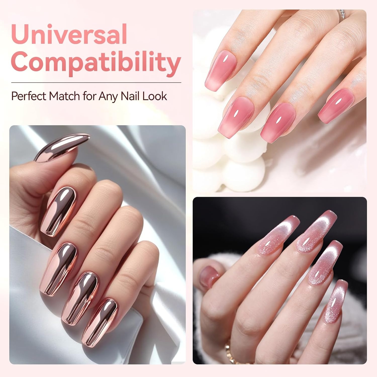 image:imageMakartt Rubber Base Gel Polish Natural Nude Fall Winter 8ML Soak Off UV LED Foundation Gel for Salon DIY Nail Art Designs HomeSunKissed SandsClear Gel Top Coat 2pcs 8ml
