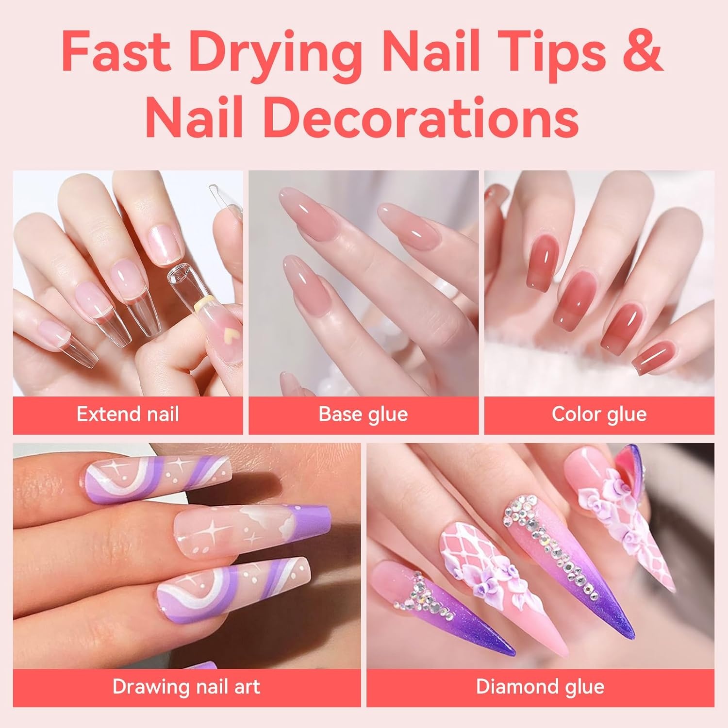 image:imageMakartt UV Nail Lamp Handheld Flash Cure Lamp with Painless Mode Rechargeable Portable Nail Light 800mAh with LCD Display amp 3 Timers for Home amp SalonWhiteA4Diamond