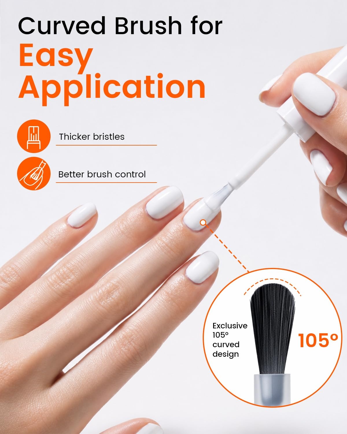 image:imageMakartt UltraPigmented Gel Nail Polish Nude 15ml Nude Gel Polish OneCoat Soak Off HighGloss Ceramic Shine SalonGrade UV Nail Gel Art Manicure DIY Salon Home Stay NeutralMilky Muse