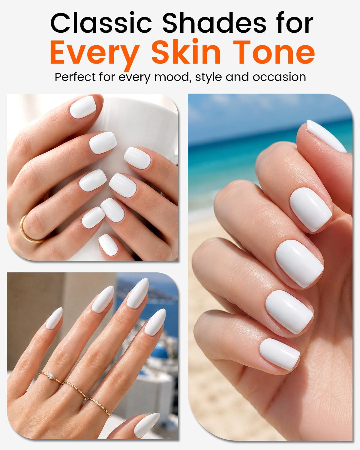 image:imageMakartt UltraPigmented Gel Nail Polish Nude 15ml Nude Gel Polish OneCoat Soak Off HighGloss Ceramic Shine SalonGrade UV Nail Gel Art Manicure DIY Salon Home Stay NeutralMilky Muse