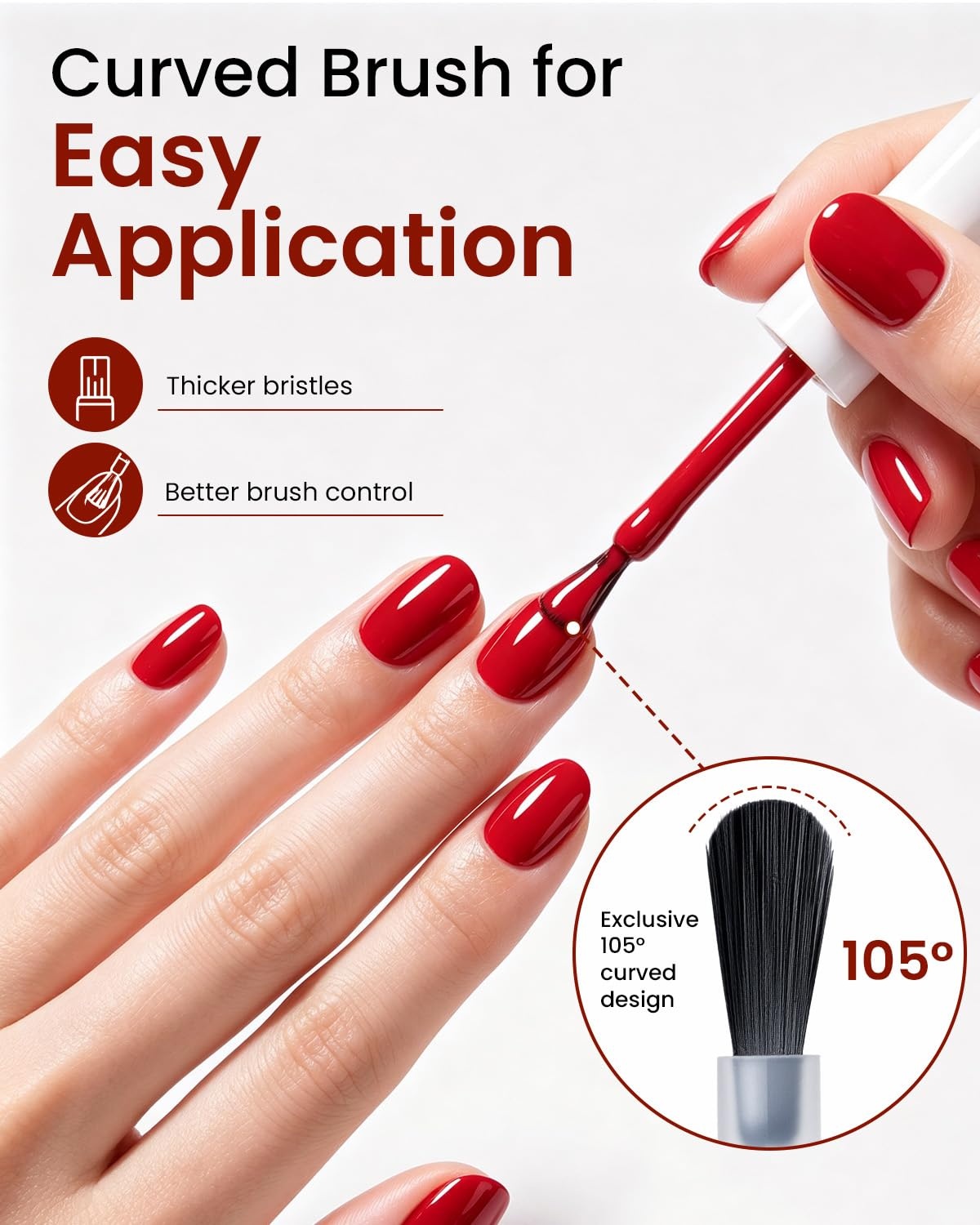 image:imageMakartt UltraPigmented Gel Nail Polish Nude 15ml Nude Gel Polish OneCoat Soak Off HighGloss Ceramic Shine SalonGrade UV Nail Gel Art Manicure DIY Salon Home Stay NeutralHot Take