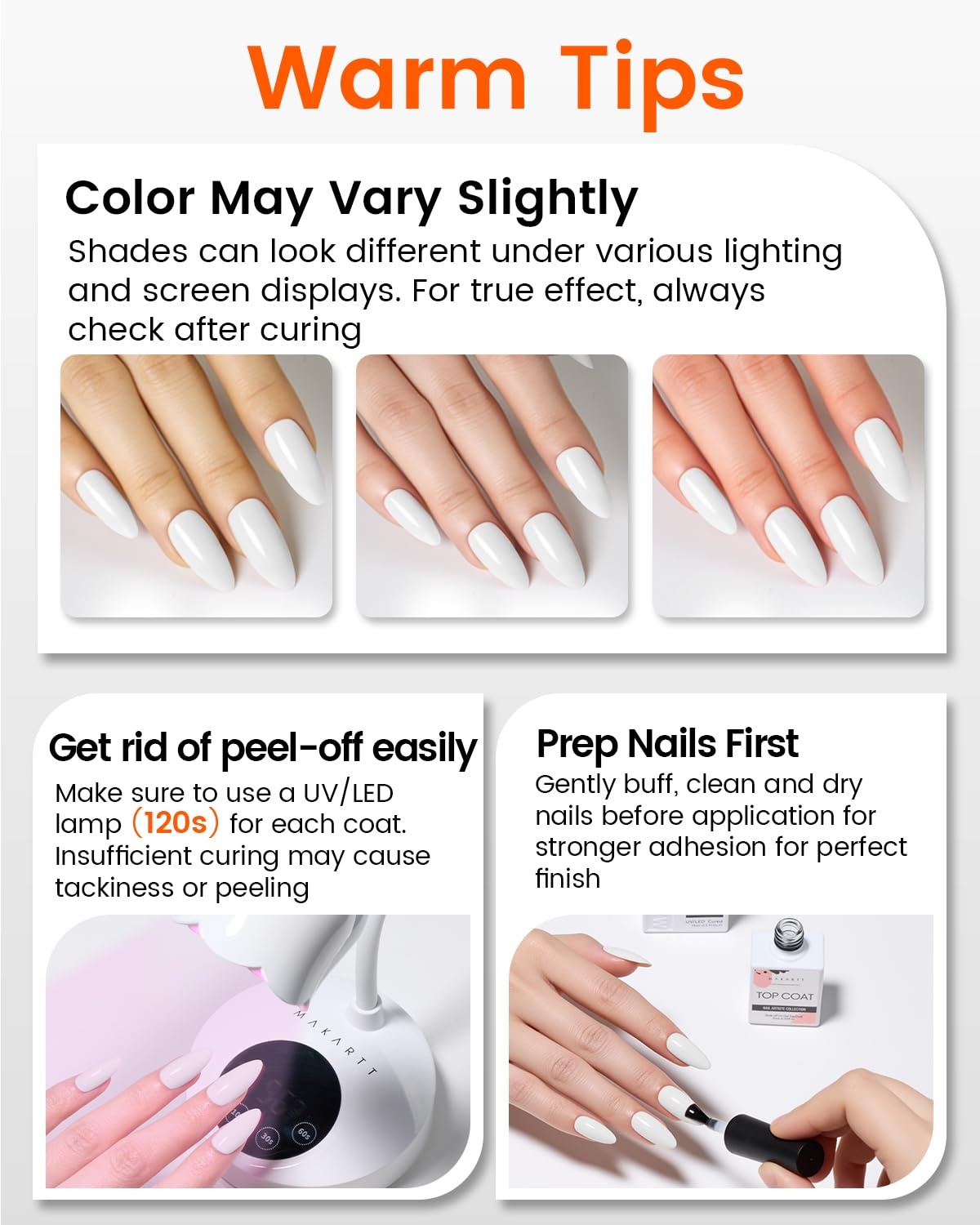 image:imageMakartt UltraPigmented Gel Nail Polish Nude 15ml Nude Gel Polish OneCoat Soak Off HighGloss Ceramic Shine SalonGrade UV Nail Gel Art Manicure DIY Salon Home Stay NeutralMilky Muse