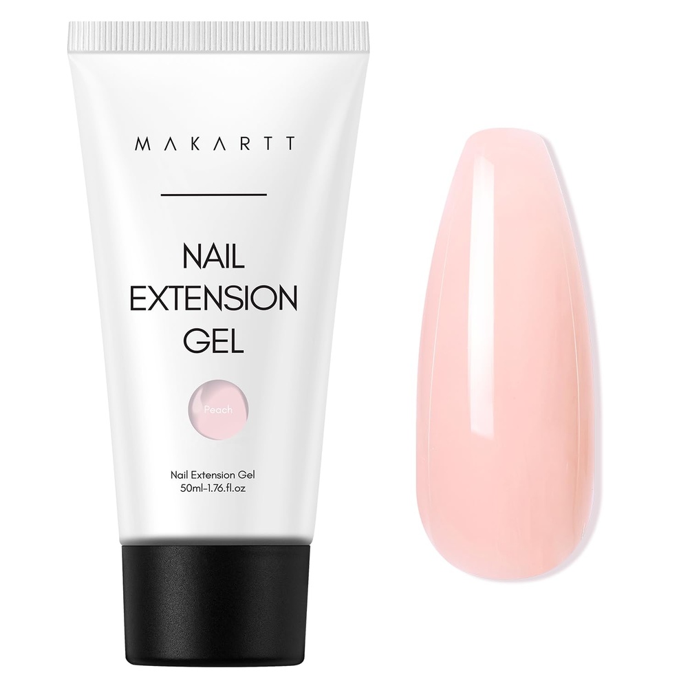 image:imageMakartt HemaFree Poly Nail Gel Light Pink50ML Builder for Extension Strengthener Hard Gels for Nails Beauty Gift Trendy Manicure Design Salon DIY at HomeLight Nude Pink
