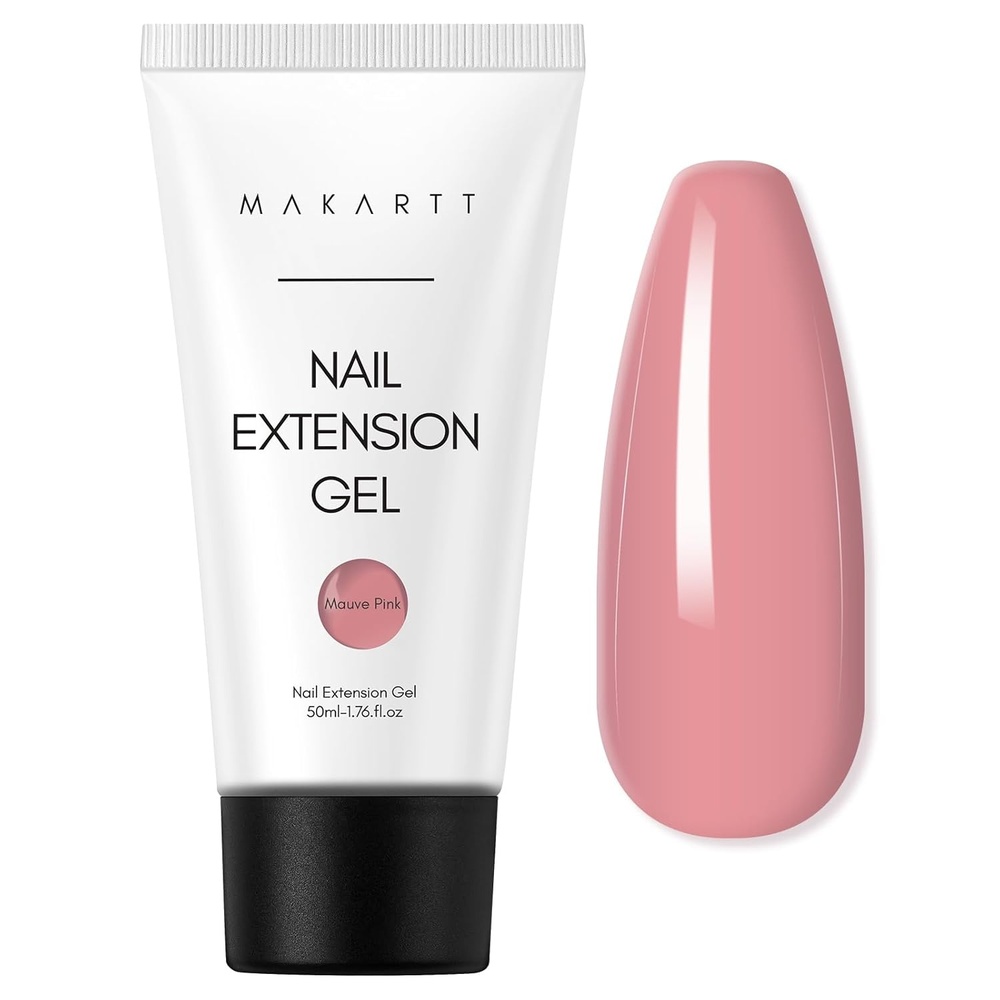image:imageMakartt HemaFree Poly Nail Gel Light Pink50ML Builder for Extension Strengthener Hard Gels for Nails Beauty Gift Trendy Manicure Design Salon DIY at HomeMauve Pink