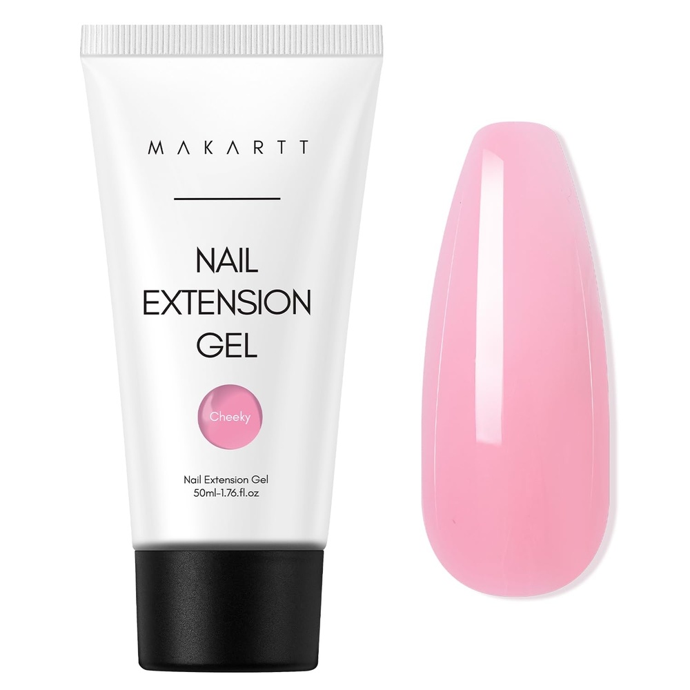image:imageMakartt HemaFree Poly Nail Gel Light Pink50ML Builder for Extension Strengthener Hard Gels for Nails Beauty Gift Trendy Manicure Design Salon DIY at HomeDaisy Pink