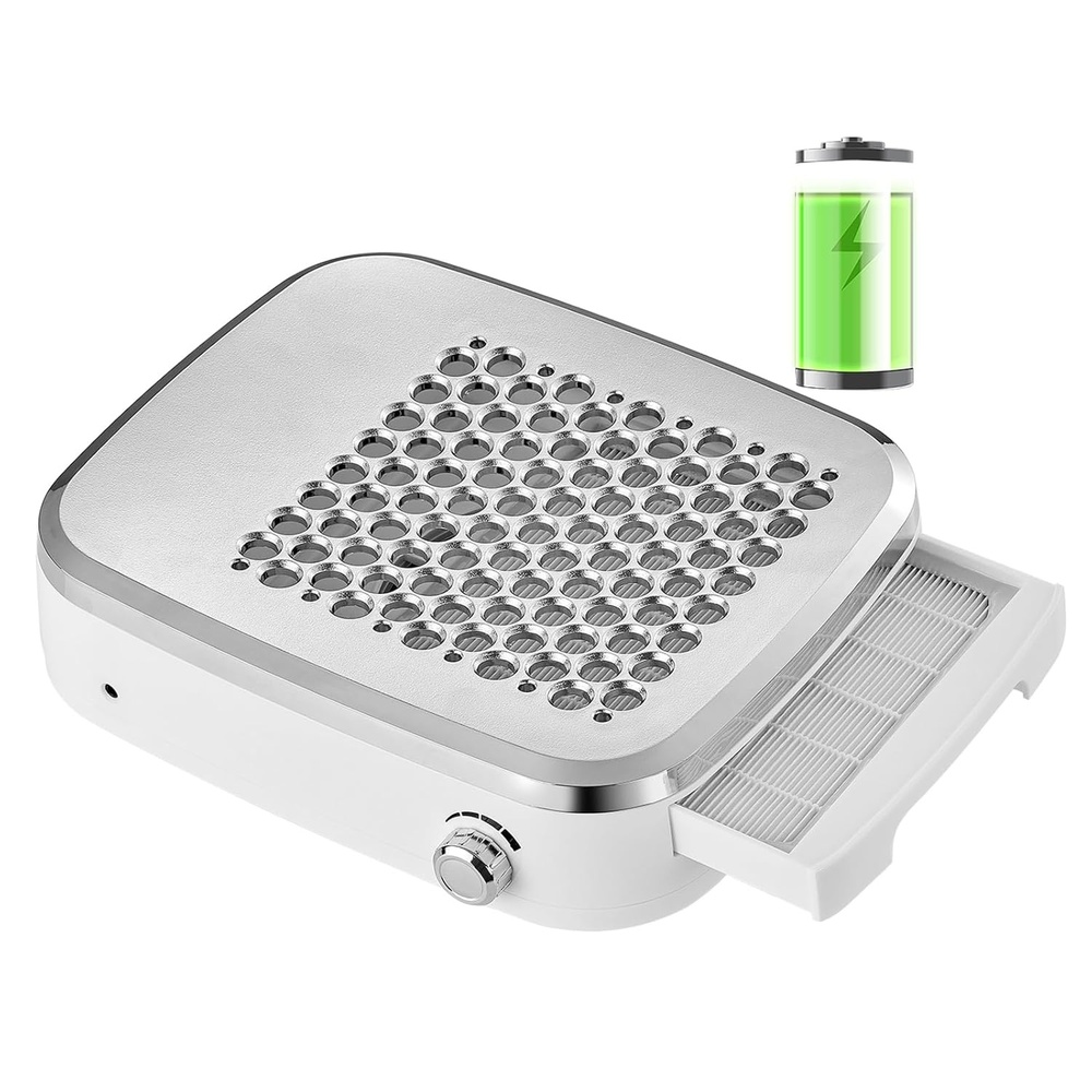 image:imageMakartt Nail Dust Collector Filter G4 HighEfficiency Reusable Nail Dust Extractor Replacement Filter Compatible with Sylvie Plugin amp Sylvee Rechargeable Nail Dust Collector 2PackRechargeable Nail Dust CollectorSYLVEE