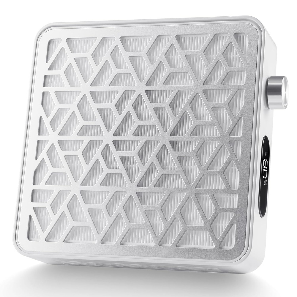 image:imageMakartt Nail Dust Collector Filter G4 HighEfficiency Reusable Nail Dust Extractor Replacement Filter Compatible with Sylvie Plugin amp Sylvee Rechargeable Nail Dust Collector 2PackRechargeable Nail Dust Collectordaccal