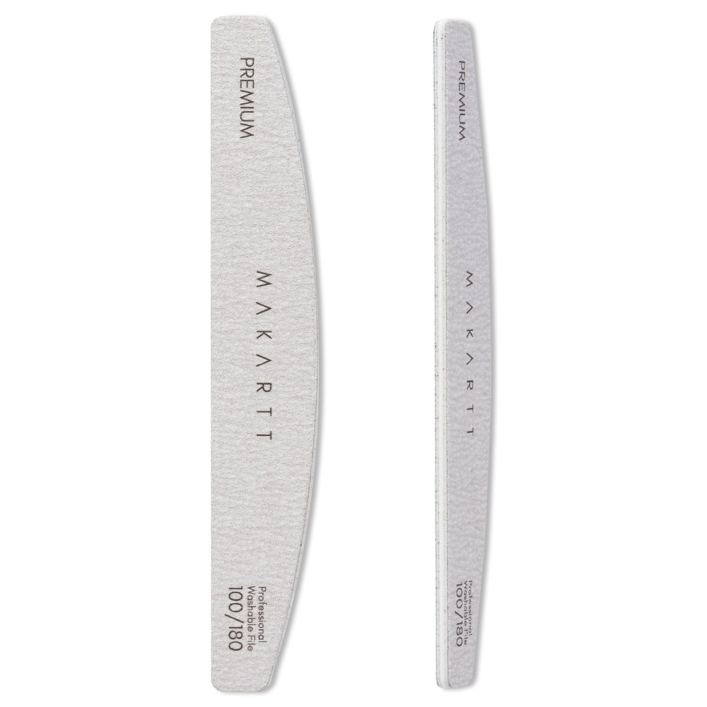 image:imageMakartt Nail File 8080 Grit Emery Boards for Nails 10pcs Professional Washable Doubled Sides Coarse Toenail Filer Heavy Duty for Acrylic and Extension Gel Removal Pedicure Manicure Tools2PCS100180 Grit