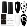 Black White Gel Polish