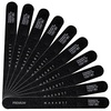 Black - 10 pcs - 100/180 Grit