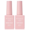 Clear Gel Base & Top Coat  2pcs  8ml