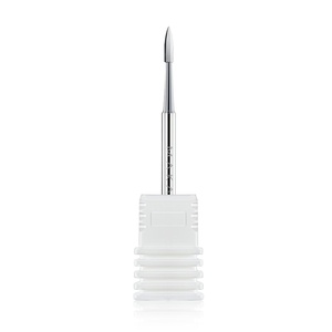 Makartt Flame Cuticle Nail Drill Bit – 3/32″ Shank Tungsten Carbide Bit for Nail Drill Machine Professional Shape Bit for Cuticle Cleaning, Smooth Gel Nails,Sidewall, Dead Skin & Nail Prep Silver(Cuticle Drill Bit)