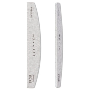 Makartt Nail File: 80/80 Grit Emery Boards for Nails, 10pcs Professional Washable Doubled Sides Coarse Toenail Filer Heavy Duty for Acrylic and Extension Gel Removal, Pedicure Manicure Tools(2PCS-100/180 Grit)