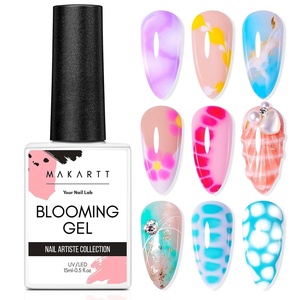 Makartt Rainbow Cat Eye Gel Nail Polish: Glitter Universal 9D Holographic Sparkly Soak Off Gel UV/LED Manicure with Magnet Stick for Nail Art Designs 10ml(A1-Blooming Gel Polish)