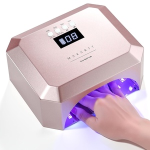 Makartt UV LED Nail Lamp for Gel Nails – Rechargeable Aurora 30W Nail Light with 39 LEDs, Large Space 2600mAh Battery 4 Timers & Auto Sensor Fast Curing Cordless Nail Lamp for Salon(Rose Pink)(30W Nail Lamp(Rechargeable))