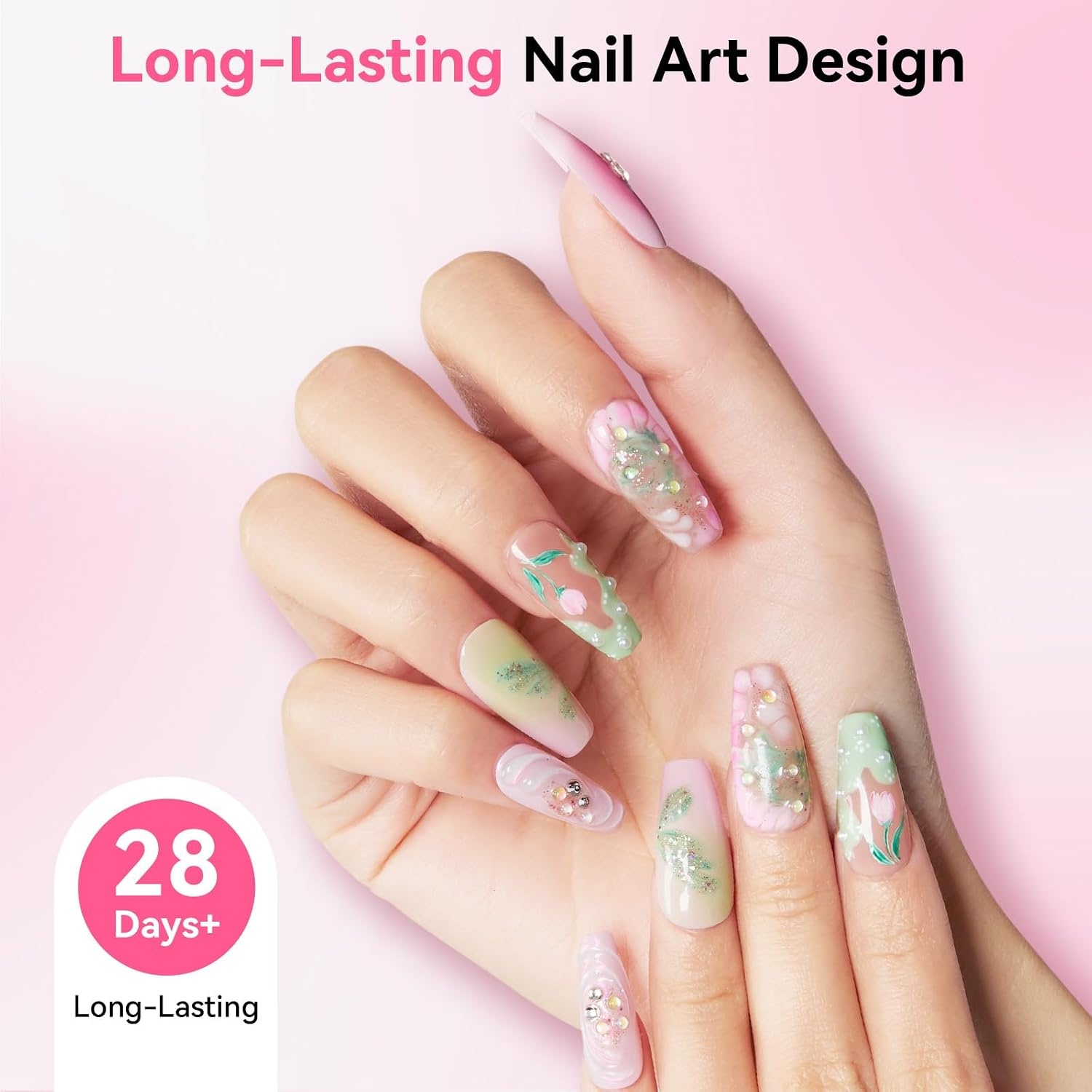 image:imageMakartt 3D Gel Nail Art 30g Sculpting Gel Glue for Drawing Molding Sculpture Gems amp Decoration Clear NoWipe Gels Polish for DIY Nail DesignsA1030g 3D Nail Gel