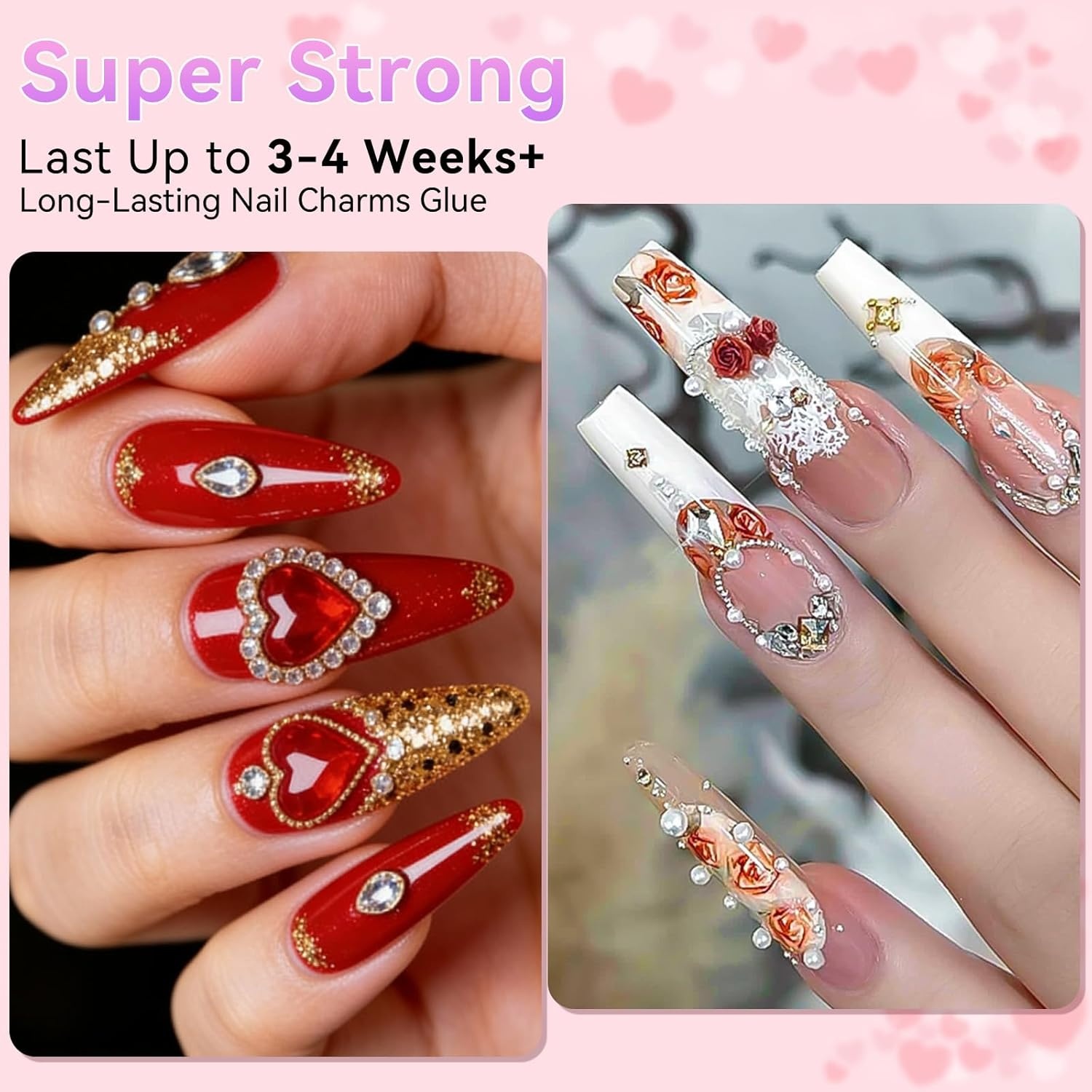 image:imageMakartt 3D Gel Nail Art 30g Sculpting Gel Glue for Drawing Molding Sculpture Gems amp Decoration Clear NoWipe Gels Polish for DIY Nail DesignsA1rhinestone glue for nail charms 30ml