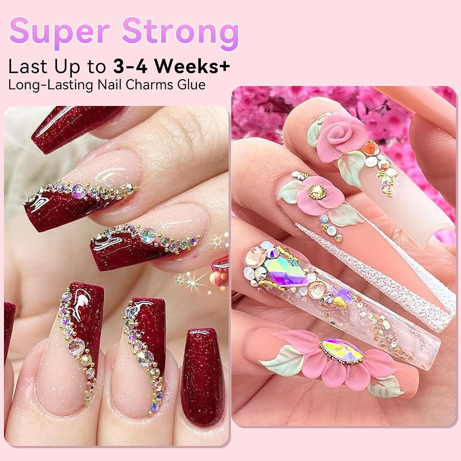 image:imageMakartt 3D Gel Nail Art 30g Sculpting Gel Glue for Drawing Molding Sculpture Gems amp Decoration Clear NoWipe Gels Polish for DIY Nail DesignsA1rhinestone glue for nail charms 30ml