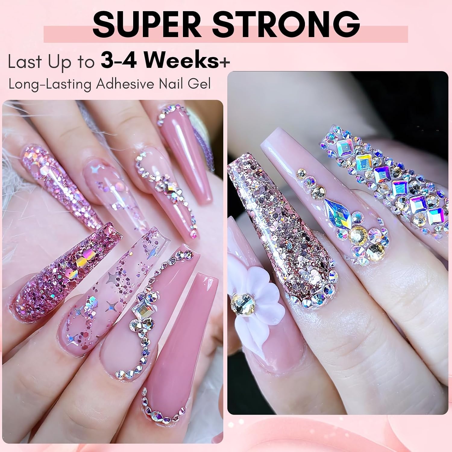 image:imageMakartt 3D Gel Nail Art 30g Sculpting Gel Glue for Drawing Molding Sculpture Gems amp Decoration Clear NoWipe Gels Polish for DIY Nail DesignsA4nail rhinestone glue 15ml