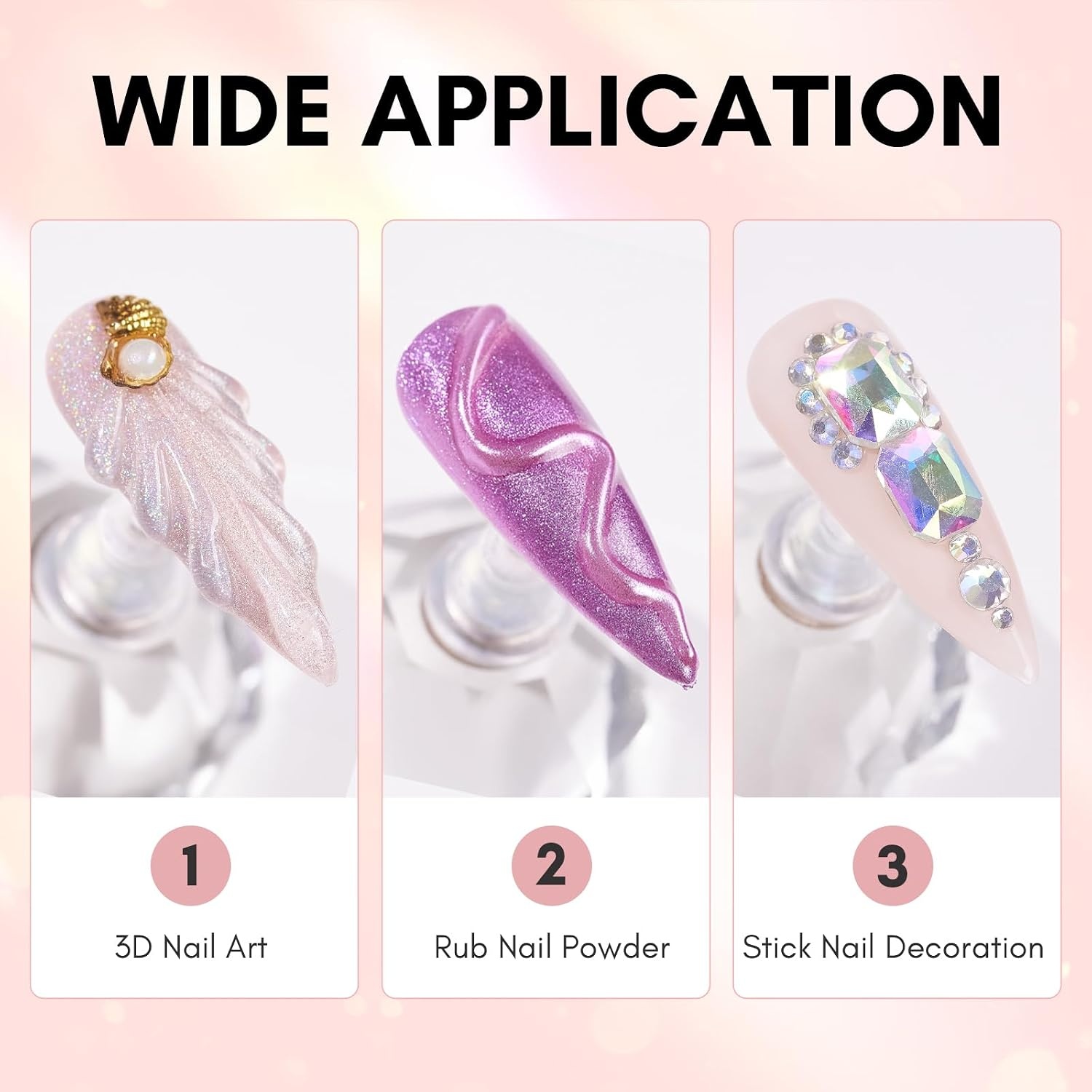 image:imageMakartt 3D Gel Nail Art 30g Sculpting Gel Glue for Drawing Molding Sculpture Gems amp Decoration Clear NoWipe Gels Polish for DIY Nail DesignsA9nail rhinestone glue 3d nail gel 30ml15ml