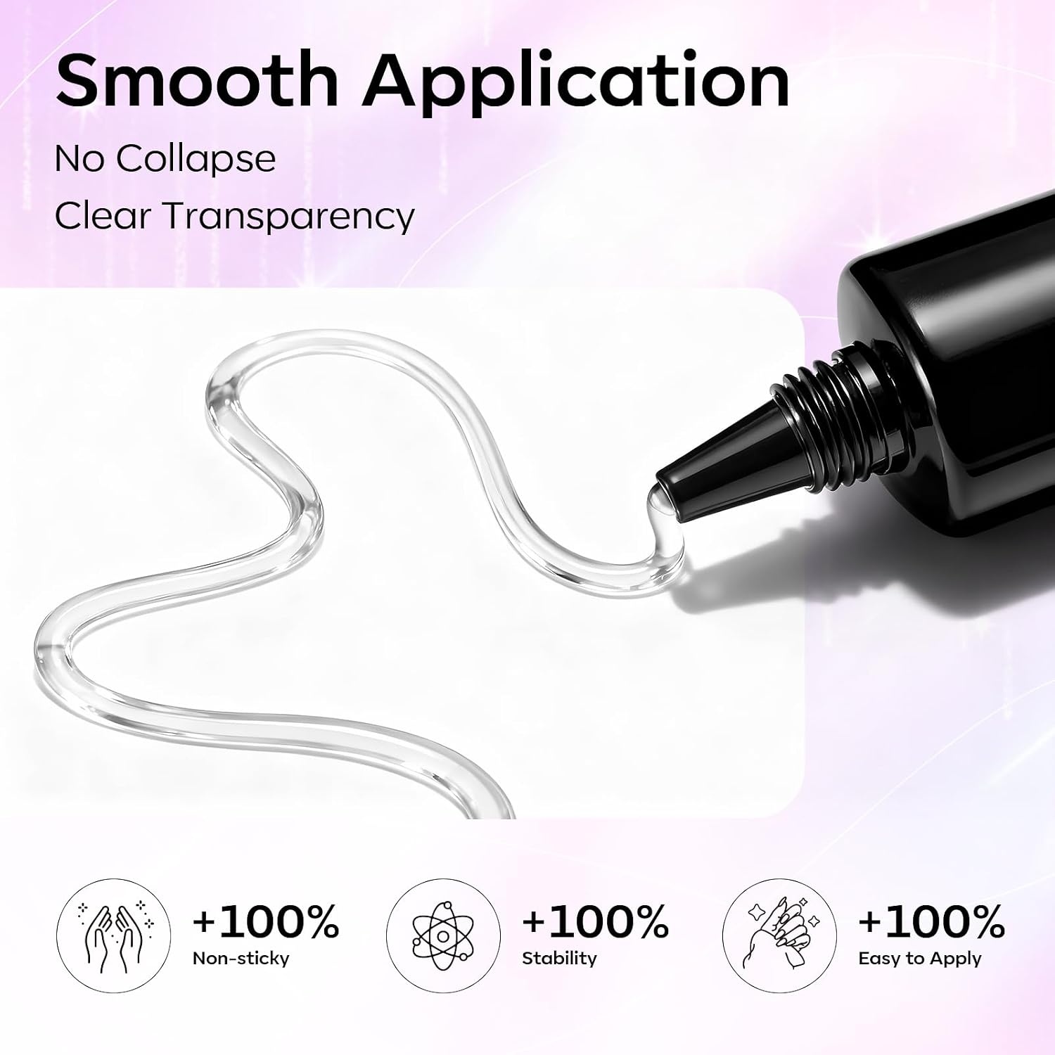 image:imageMakartt 3D Gel Nail Art for Sculpting 3in1 MultiFunctional 15g Clear 3D Nail Gel for Molding amp Painting Nails Designs No Wipe Nail Glue for Rhinestones Chrome Powder amp DIY ManicureA0915g 3D Nail Gel