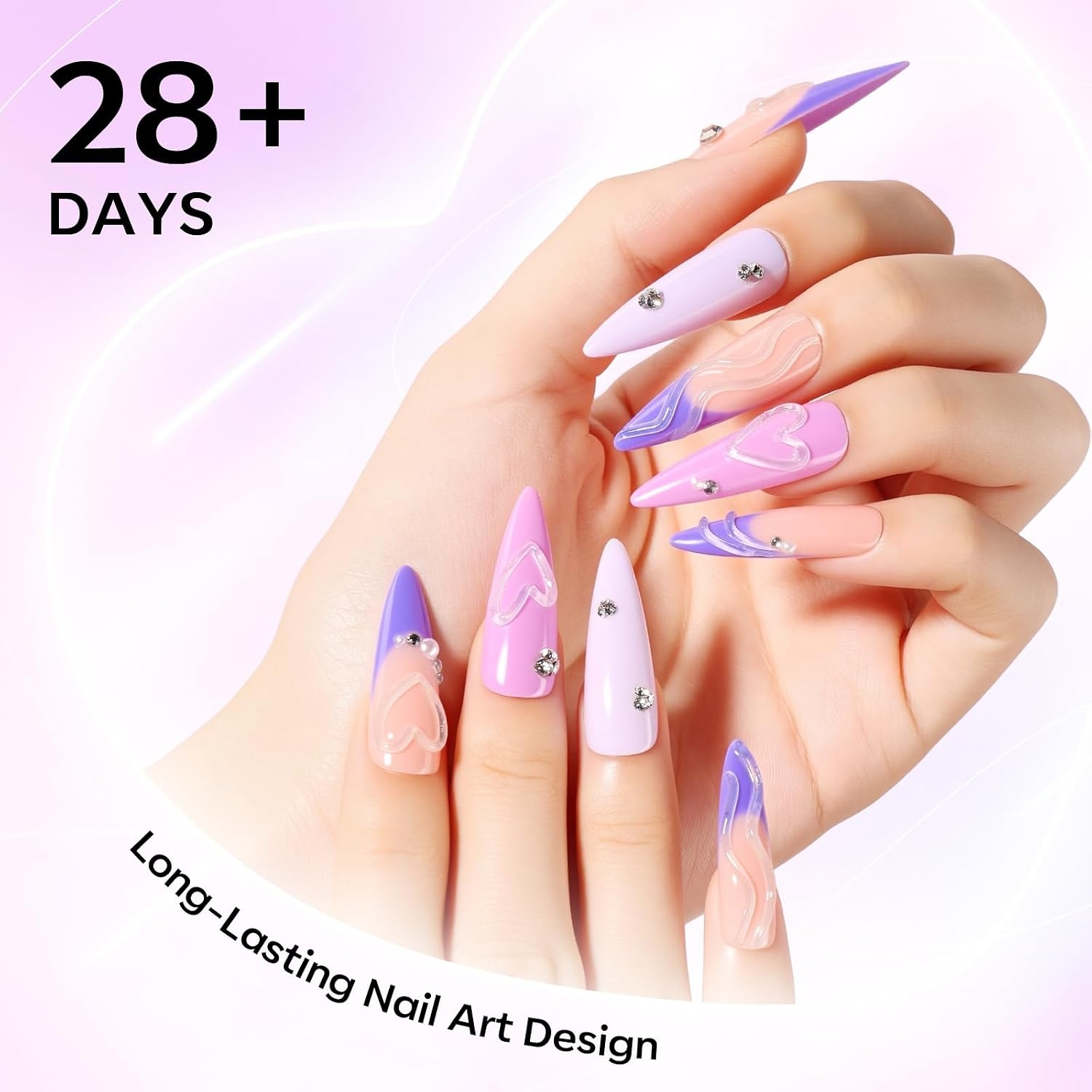 image:imageMakartt 3D Gel Nail Art for Sculpting 3in1 MultiFunctional 15g Clear 3D Nail Gel for Molding amp Painting Nails Designs No Wipe Nail Glue for Rhinestones Chrome Powder amp DIY ManicureA0915g 3D Nail Gel