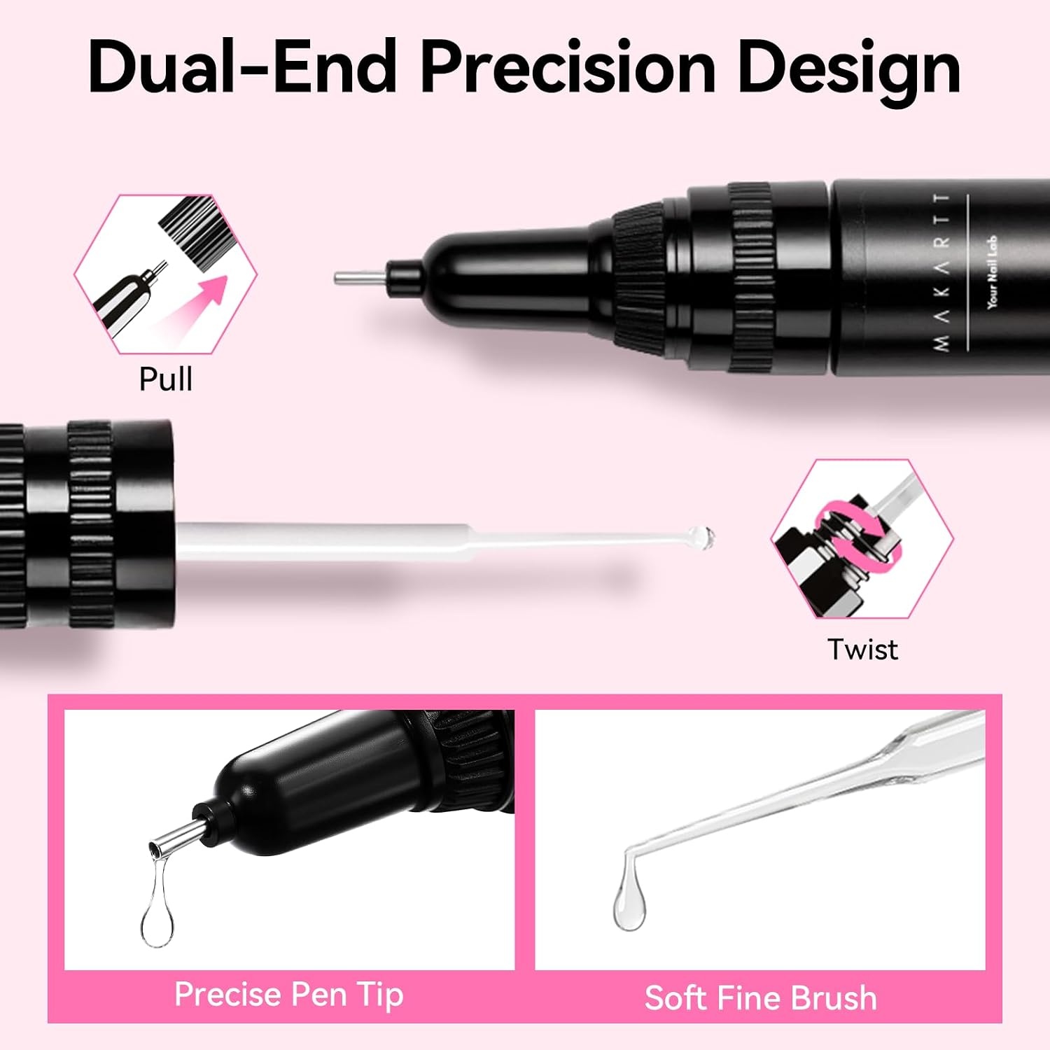 image:imageMakartt 3D Gel Nail Art for Sculpting 3in1 MultiFunctional 15g Clear 3D Nail Gel for Molding amp Painting Nails Designs No Wipe Nail Glue for Rhinestones Chrome Powder amp DIY ManicureA05nail rhinestones gem grip glue gel 8ml4