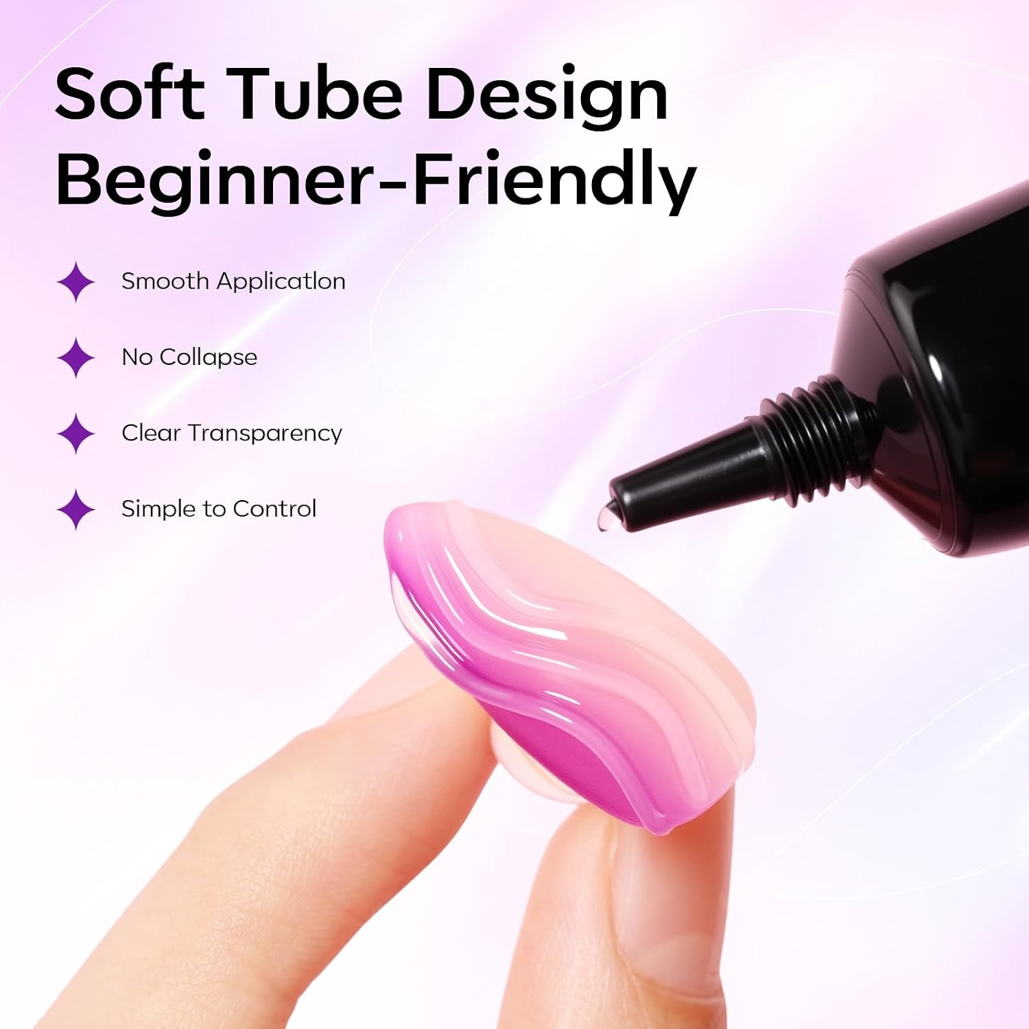 image:imageMakartt 3D Gel Nail Art for Sculpting 3in1 MultiFunctional 15g Clear 3D Nail Gel for Molding amp Painting Nails Designs No Wipe Nail Glue for Rhinestones Chrome Powder amp DIY ManicureA0915g 3D Nail Gel