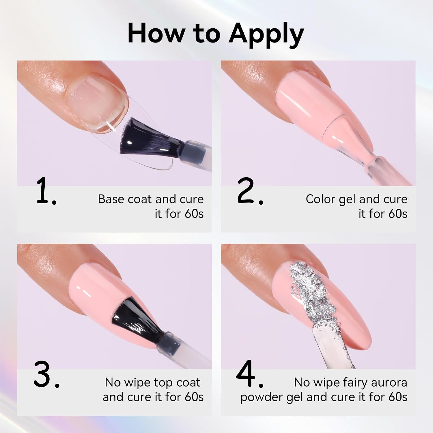 image:imageMakartt 3D Sculpting Gel for Nail Art No Wipe UV Texture Gel 5g Gold Fairy Aurora Powder Glitter Mud for Nails amp CharmsGold