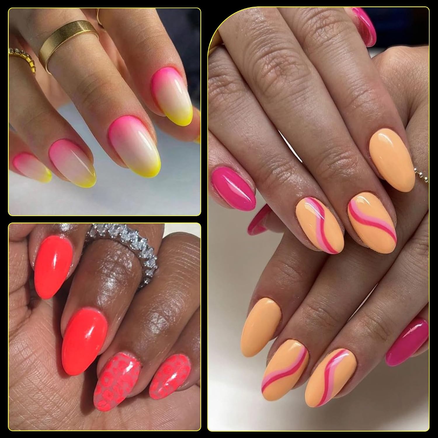 image:imageMakartt Almond Nail Tips 500pcs Medium Prebuffed Full Cover Clear Press on Nails 10 Sizes Soak Off Soft Gel Nail Tips Extension Professional Acrylic Fake Nails No Crease False Nail Salon DIY ArtA07Extra Short Almond120PCS