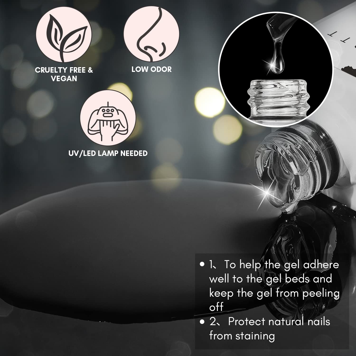 image:imageMakartt Almond Nail Tips 500pcs Medium Prebuffed Full Cover Clear Press on Nails 10 Sizes Soak Off Soft Gel Nail Tips Extension Professional Acrylic Fake Nails No Crease False Nail Salon DIY ArtNail Glue and Tips Kit