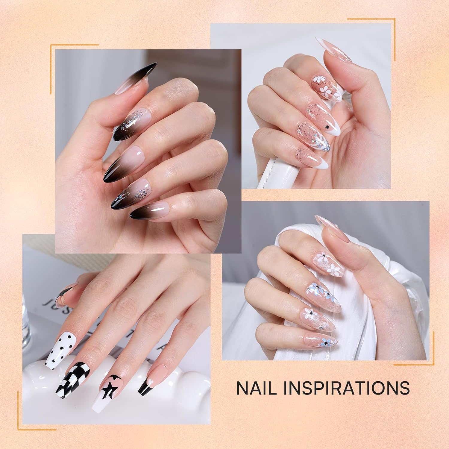 image:imageMakartt ColorPot 5in1 Nail Art Gel 3 Colors Gel Nail Polish No Wipe with Nail Stamp for Stamping Ombre Patting Painting Sculpting amp French Tips with Silicone Head for Manicure Home DIY SalonBoba Cream