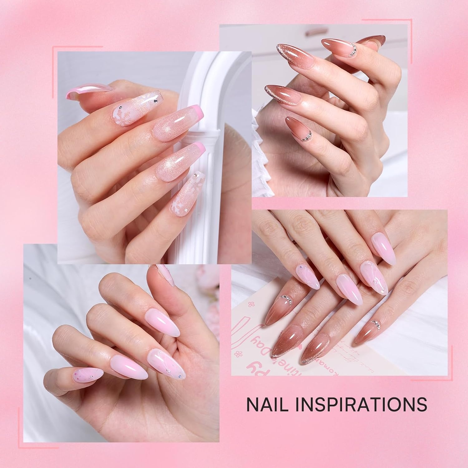 image:imageMakartt ColorPot 5in1 Nail Art Gel 3 Colors Gel Nail Polish No Wipe with Nail Stamp for Stamping Ombre Patting Painting Sculpting amp French Tips with Silicone Head for Manicure Home DIY SalonPeachy Cocoa