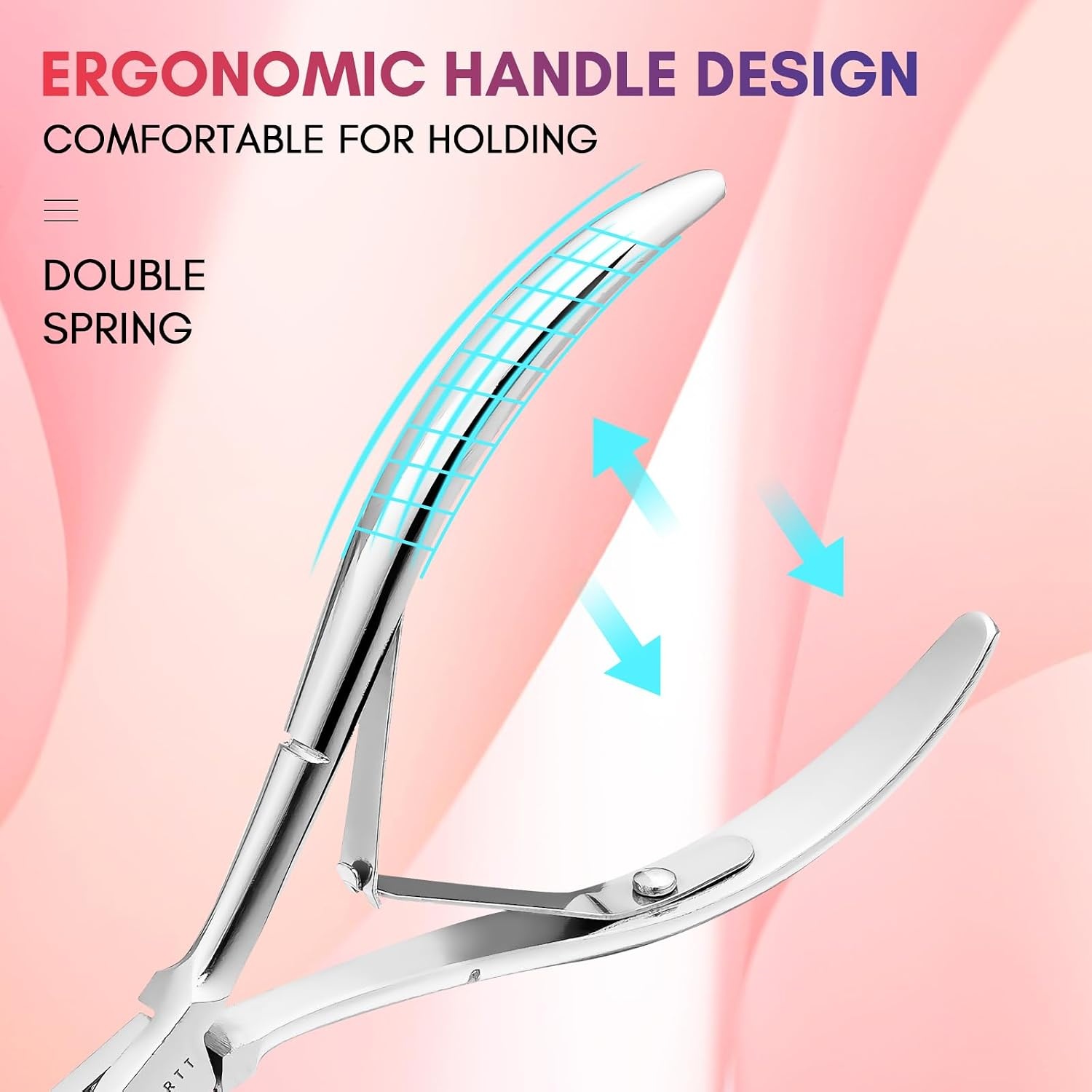 image:imageMakartt Cuticle Nipper Full Jaw Sharp Nail Trimmer Cutter for Care amp Prep Manicure Kit for Home and Salon Use Silver Pack of 1Silver Cuticle Nippers 1 Pack