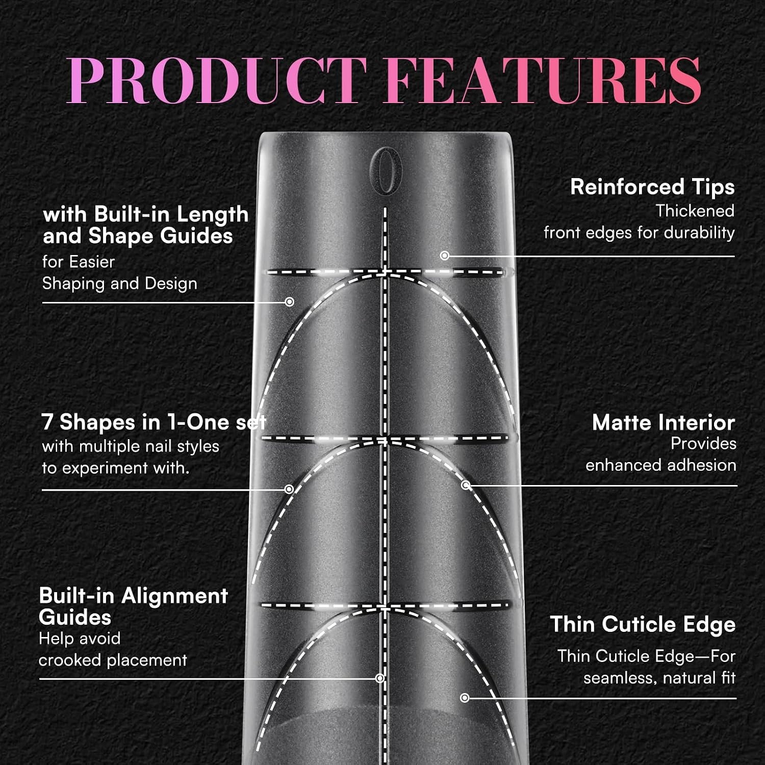 image:imageMakartt Extra Short Almond Nail Tips 240PCS 15 Sizes Half Matte Clear Fake Nails Full Cover Soft Acrylic Press On Nail Extensions Supplies Salon and Home DIY for Flat amp Natural Nail Beds240 PCSXL Tapered Square