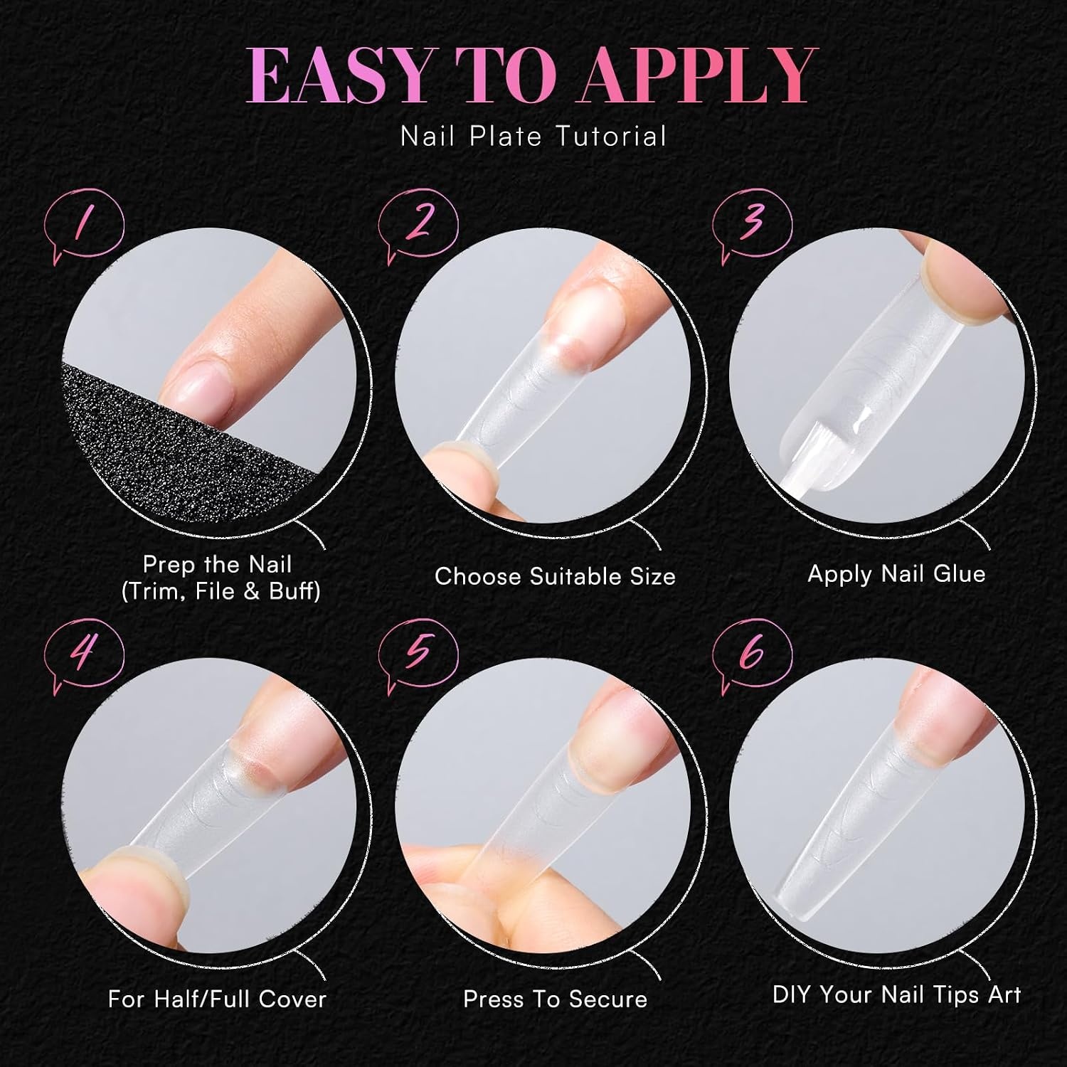image:imageMakartt Extra Short Almond Nail Tips 240PCS 15 Sizes Half Matte Clear Fake Nails Full Cover Soft Acrylic Press On Nail Extensions Supplies Salon and Home DIY for Flat amp Natural Nail Beds240 PCSXXL Coffin