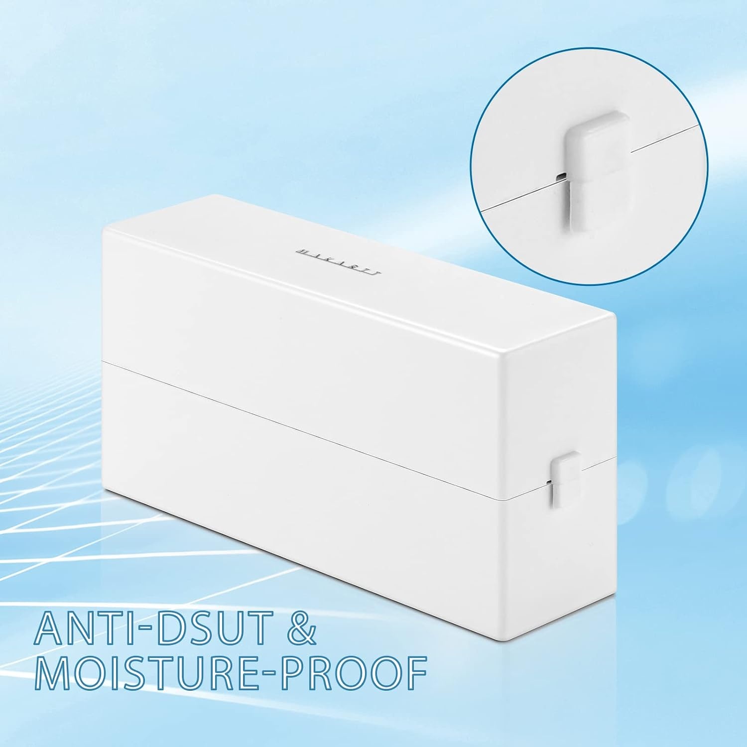 image:imageMakartt Nail Drill Bits HolderDustproof Stand Displayer Organizer Container Case 30 Holes drill bit holder nail tech Professional Nail art ToolsNot Inlcude Drill BitsWhiteWhite